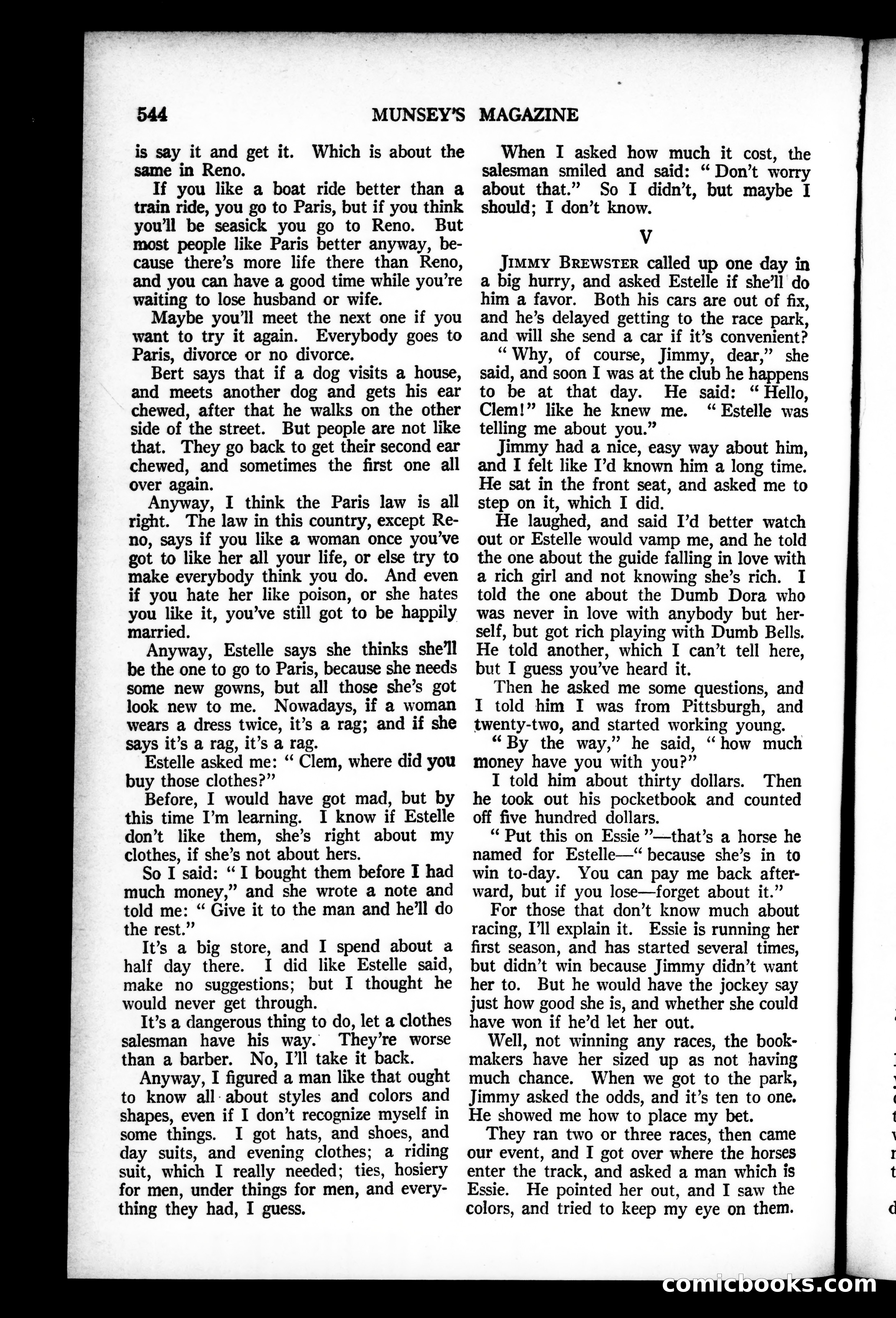 Munsey's Magazine, April 1927 — page 160 of 192