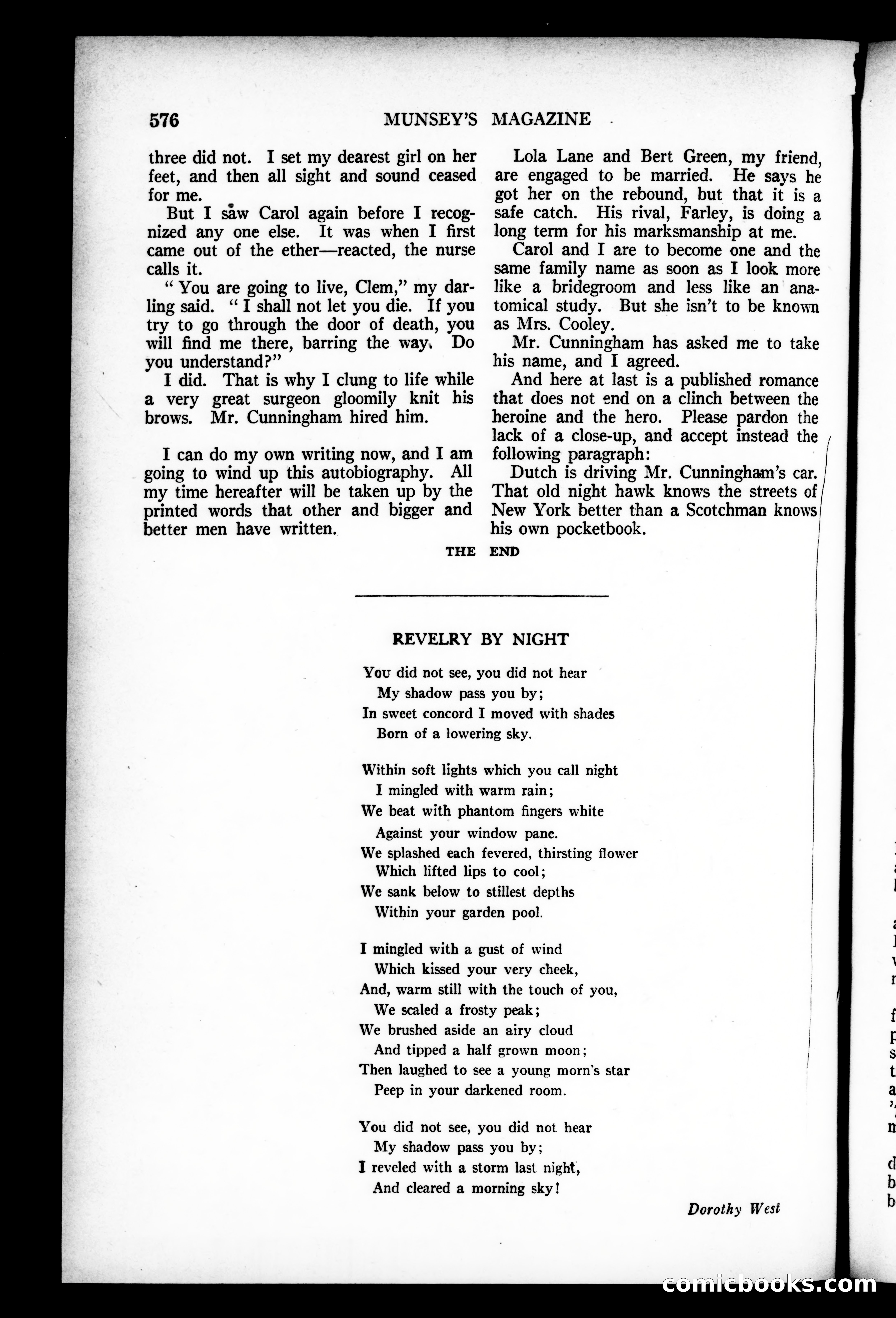 Munsey's Magazine, April 1927 — page 192 of 192