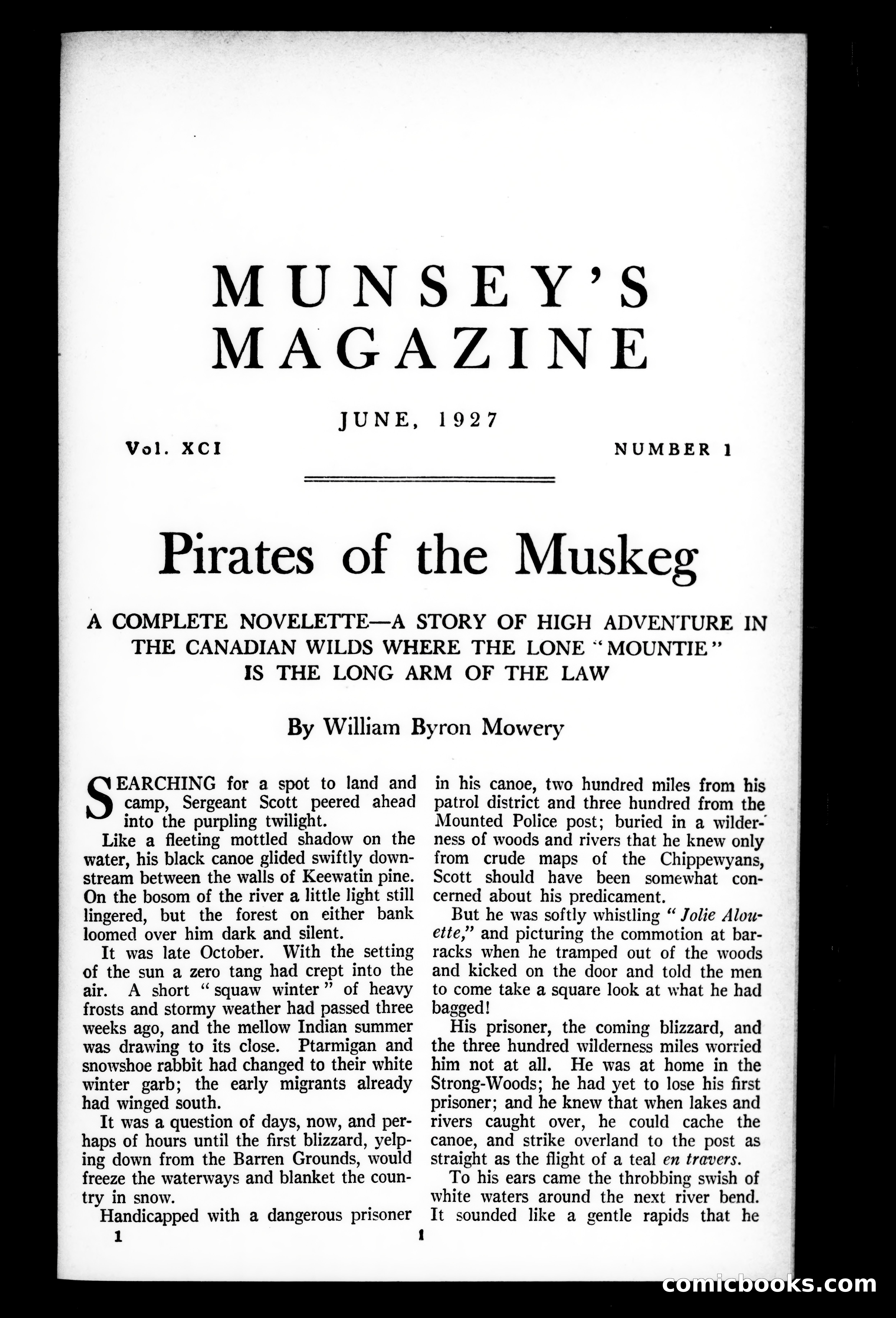 Munsey's Magazine, June 1927 — page 1 of 192