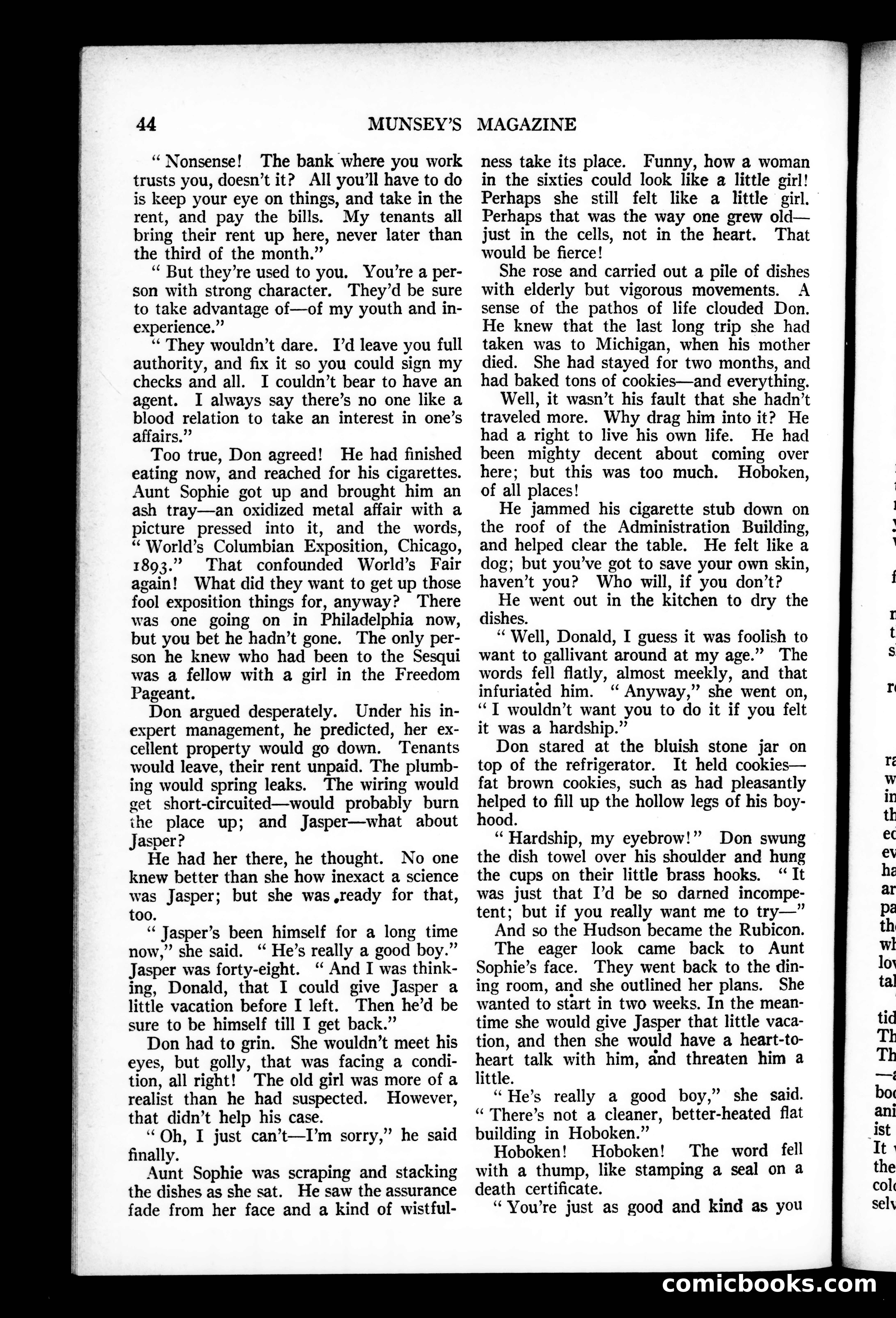 Munsey's Magazine, June 1927 — page 44 of 192