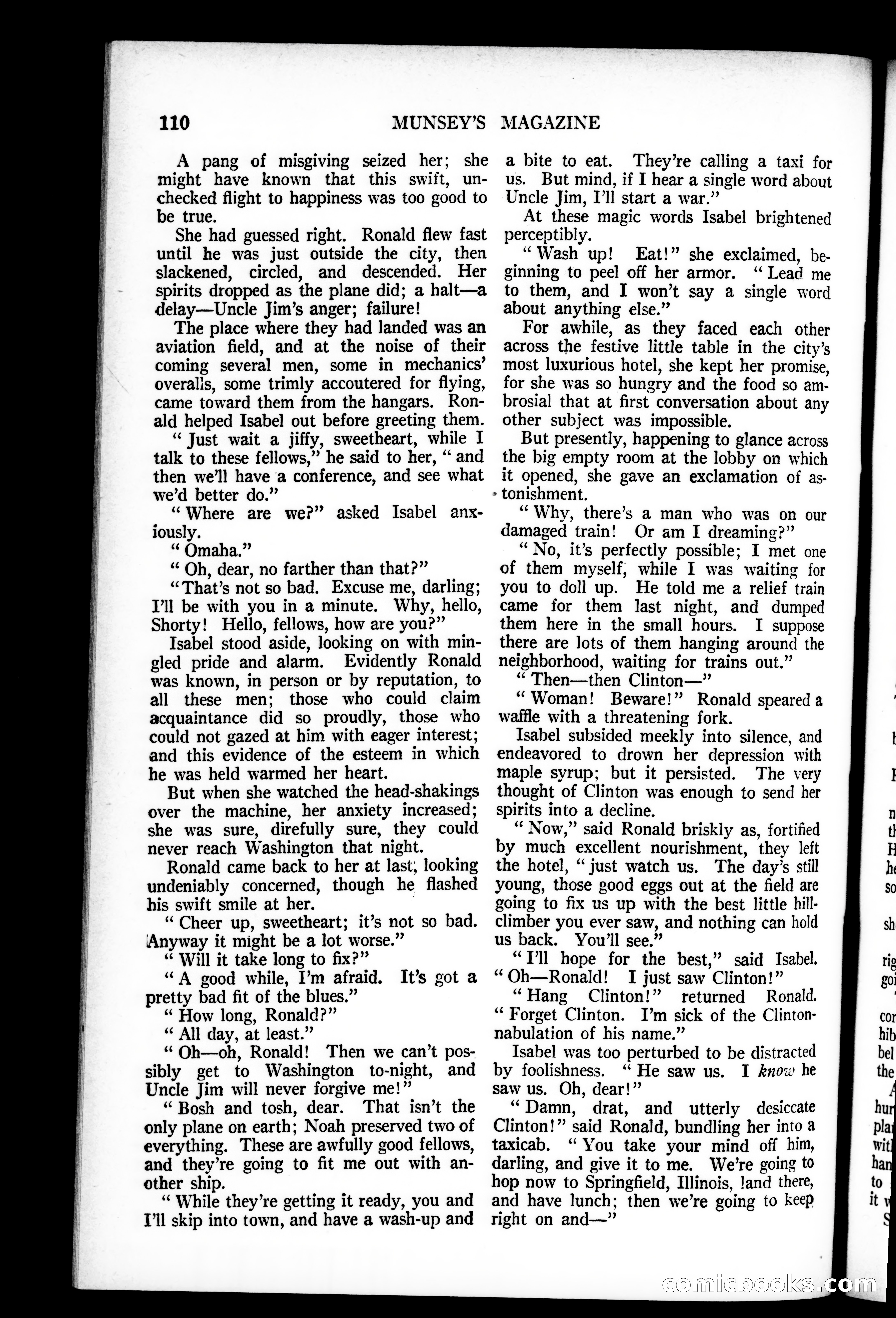 Munsey's Magazine, June 1927 — page 110 of 192