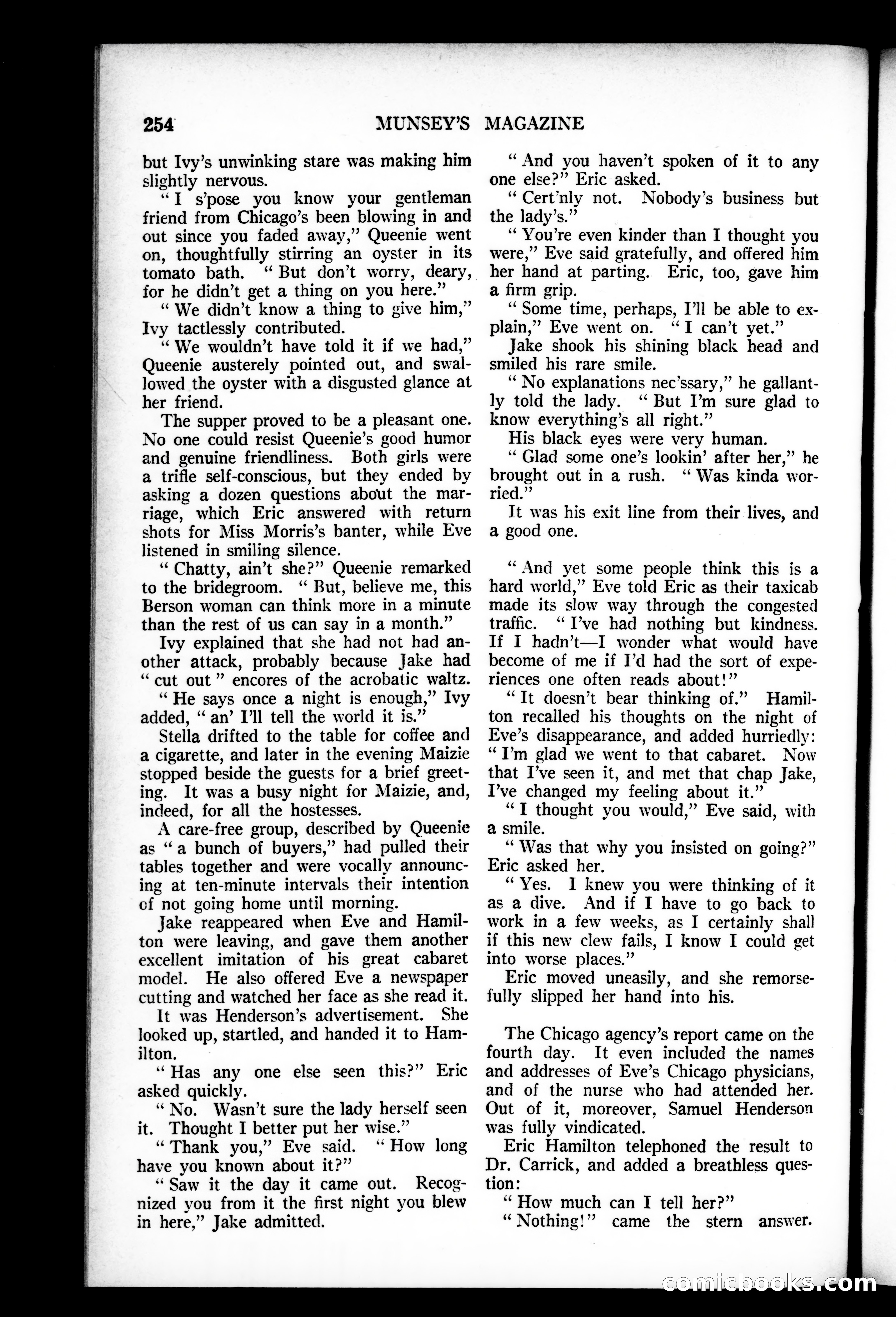 Munsey's Magazine, July 1927 — page 62 of 192