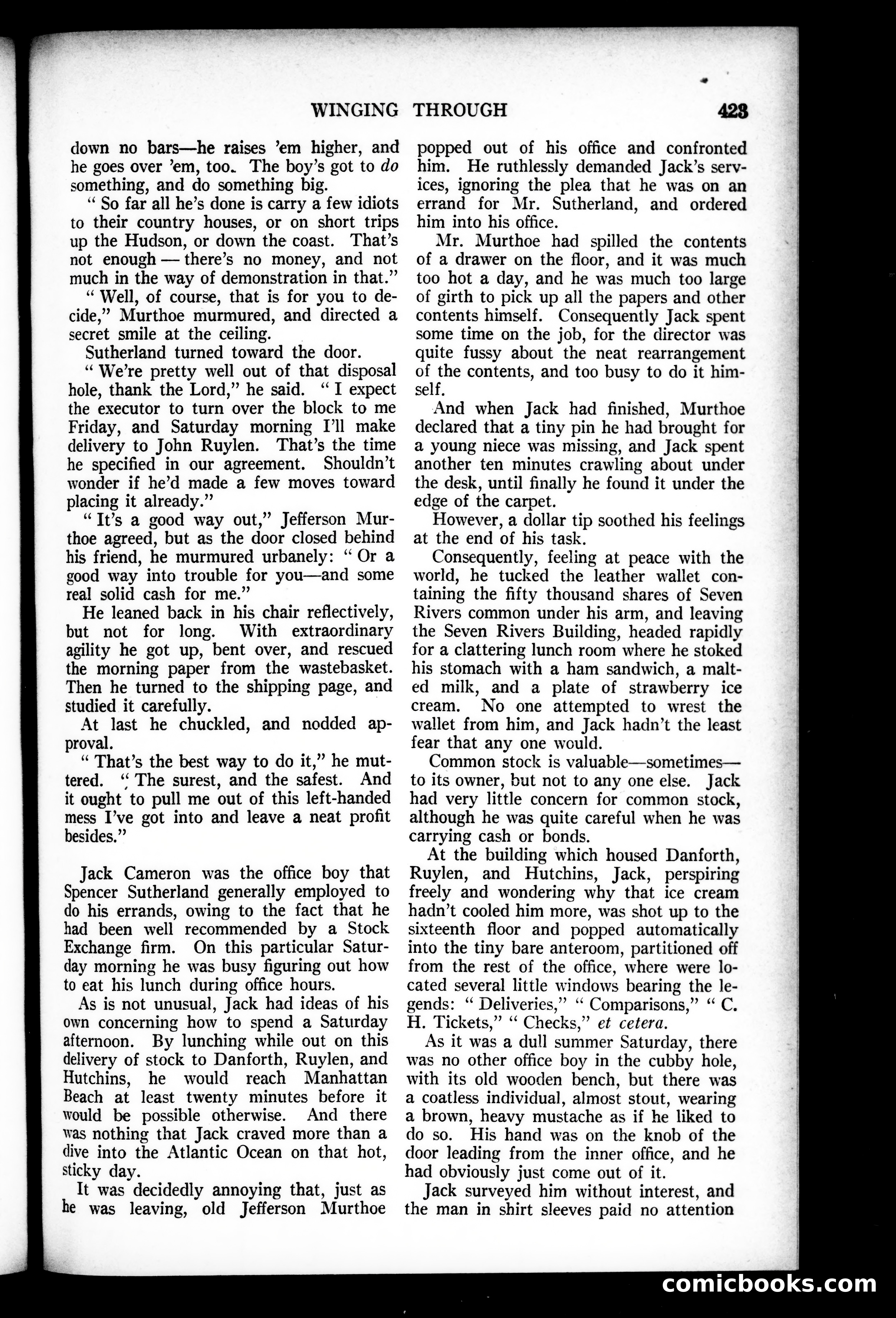 Munsey's Magazine, August 1927 — page 39 of 192
