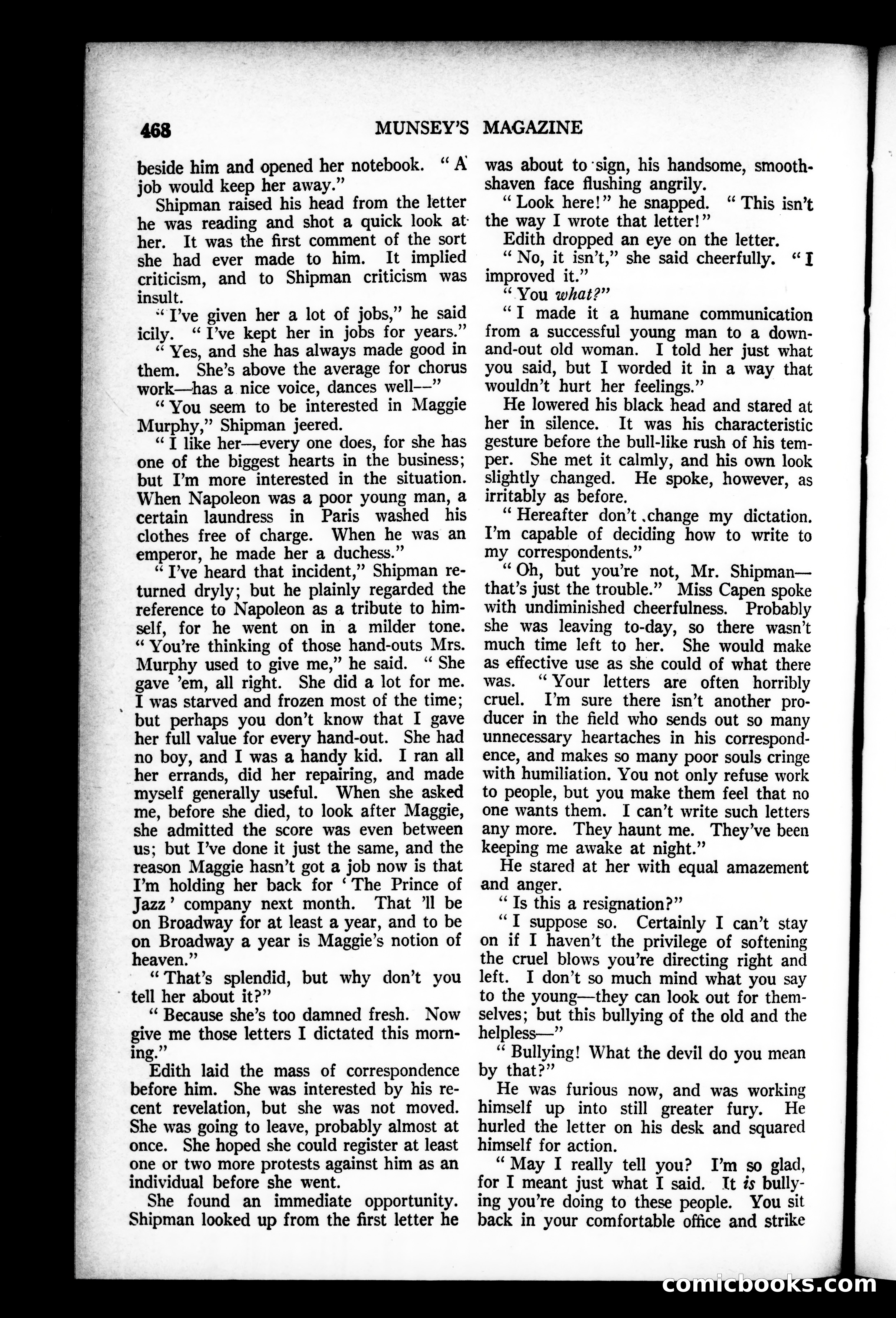 Munsey's Magazine, August 1927 — page 84 of 192