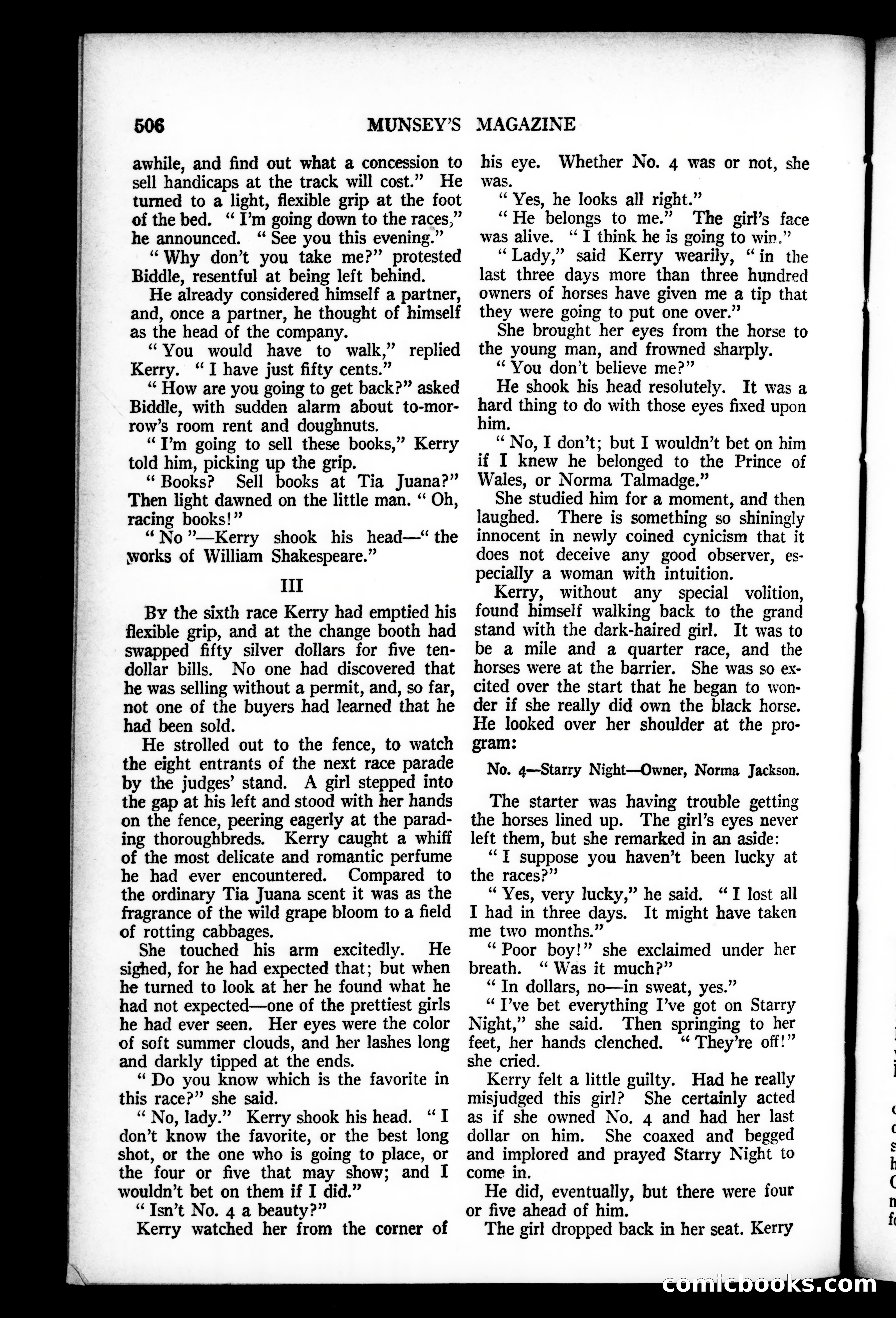 Munsey's Magazine, August 1927 — page 122 of 192
