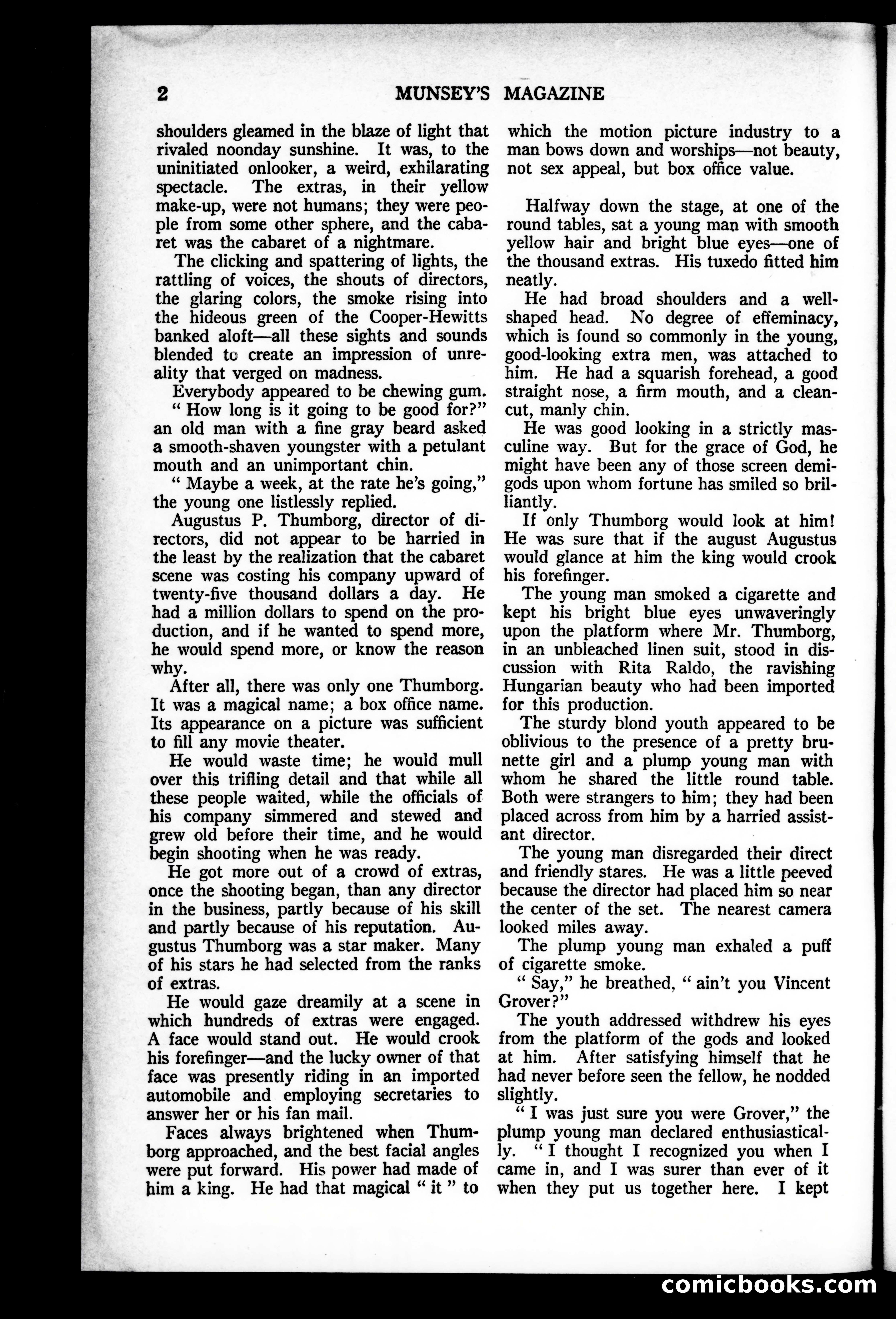 Munsey's Magazine, October 1927 — page 2 of 192