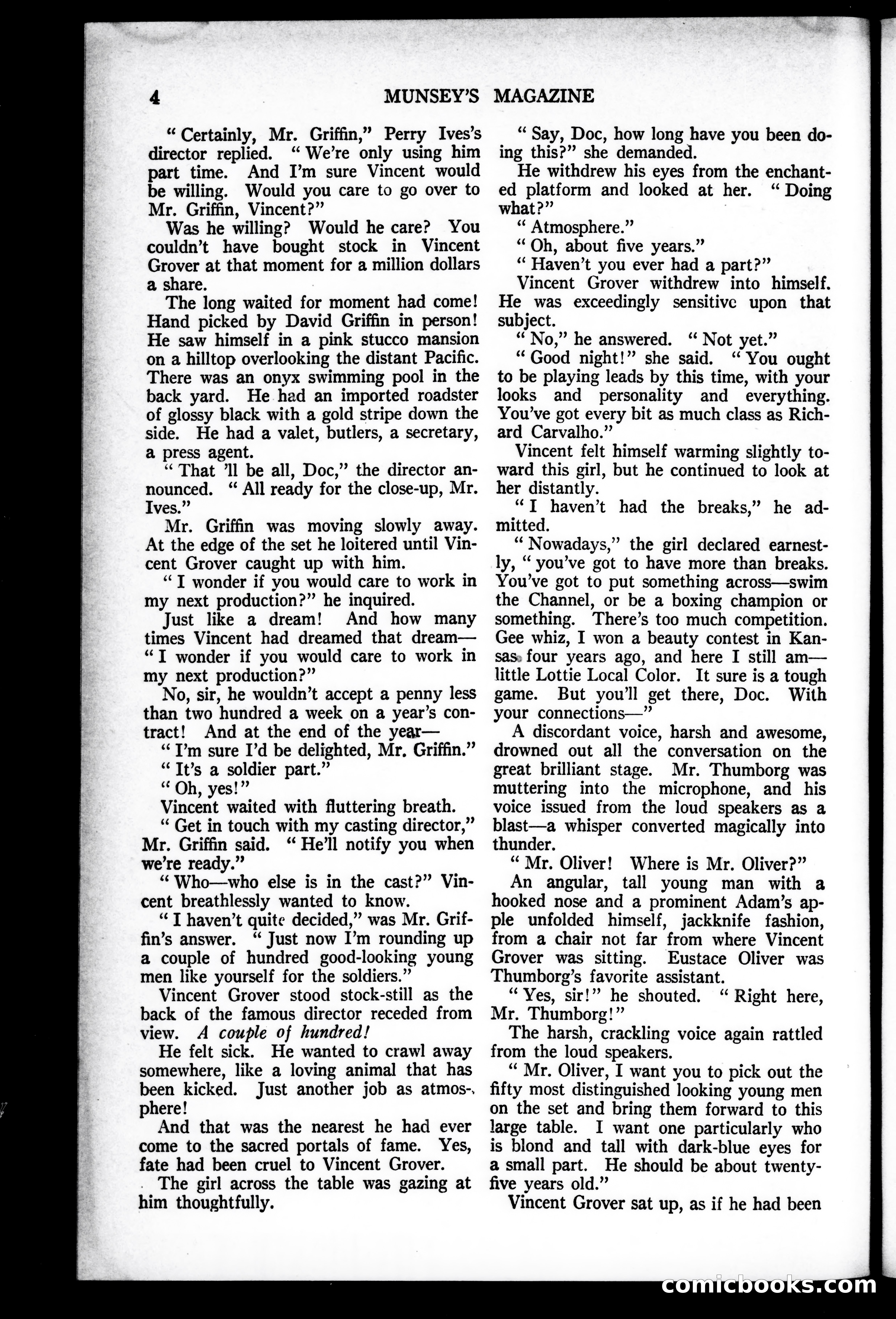 Munsey's Magazine, October 1927 — page 4 of 192