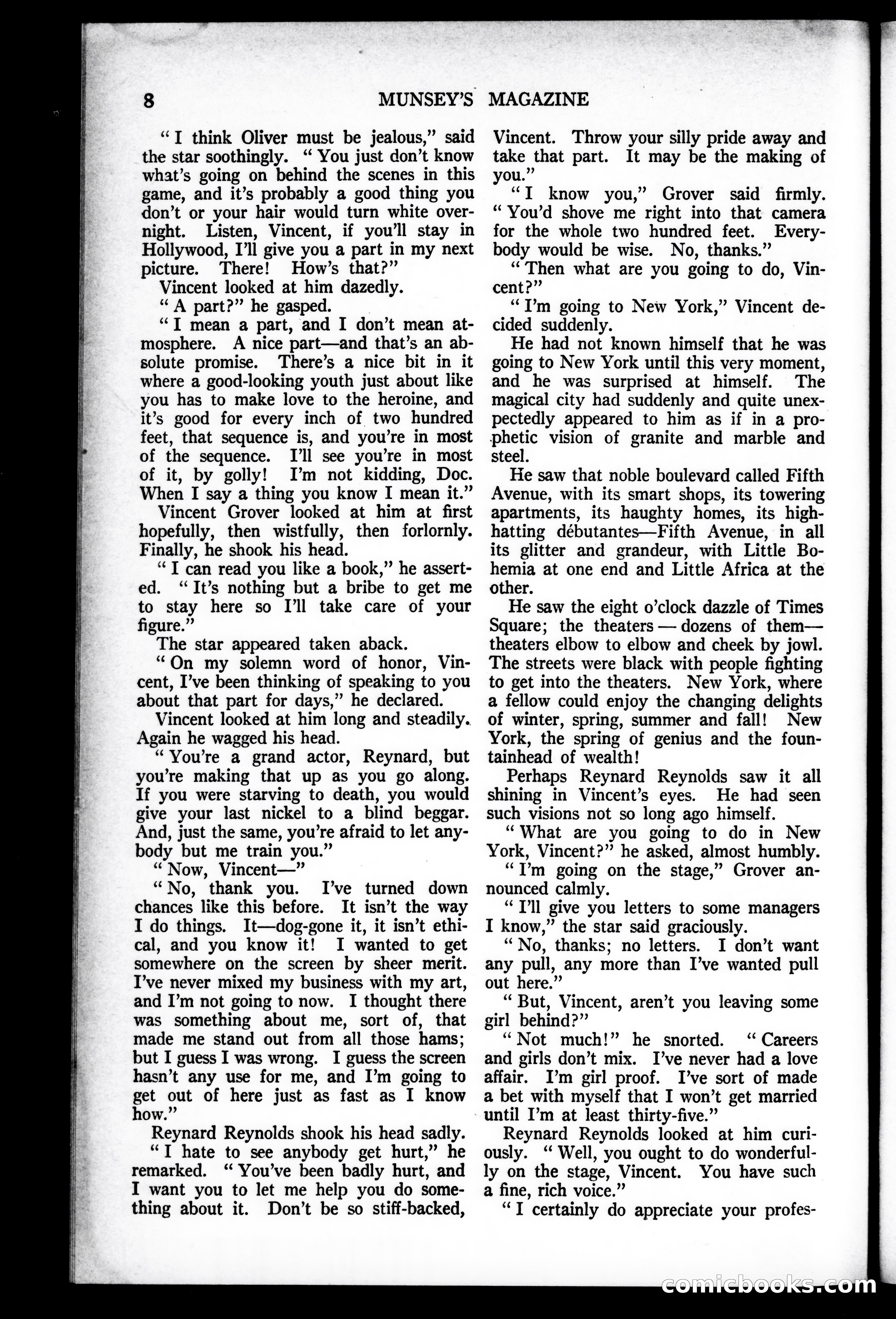 Munsey's Magazine, October 1927 — page 8 of 192