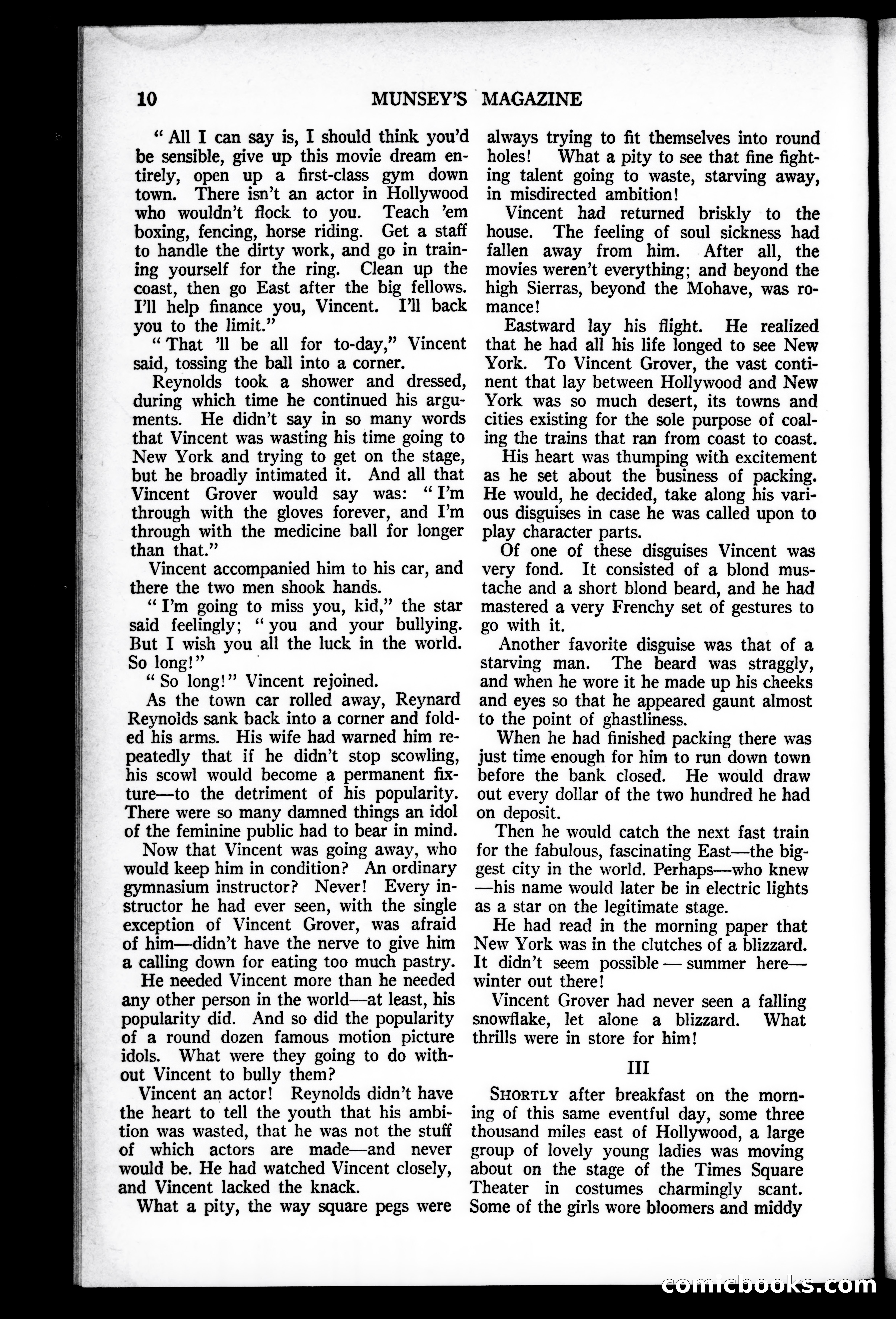 Munsey's Magazine, October 1927 — page 10 of 192