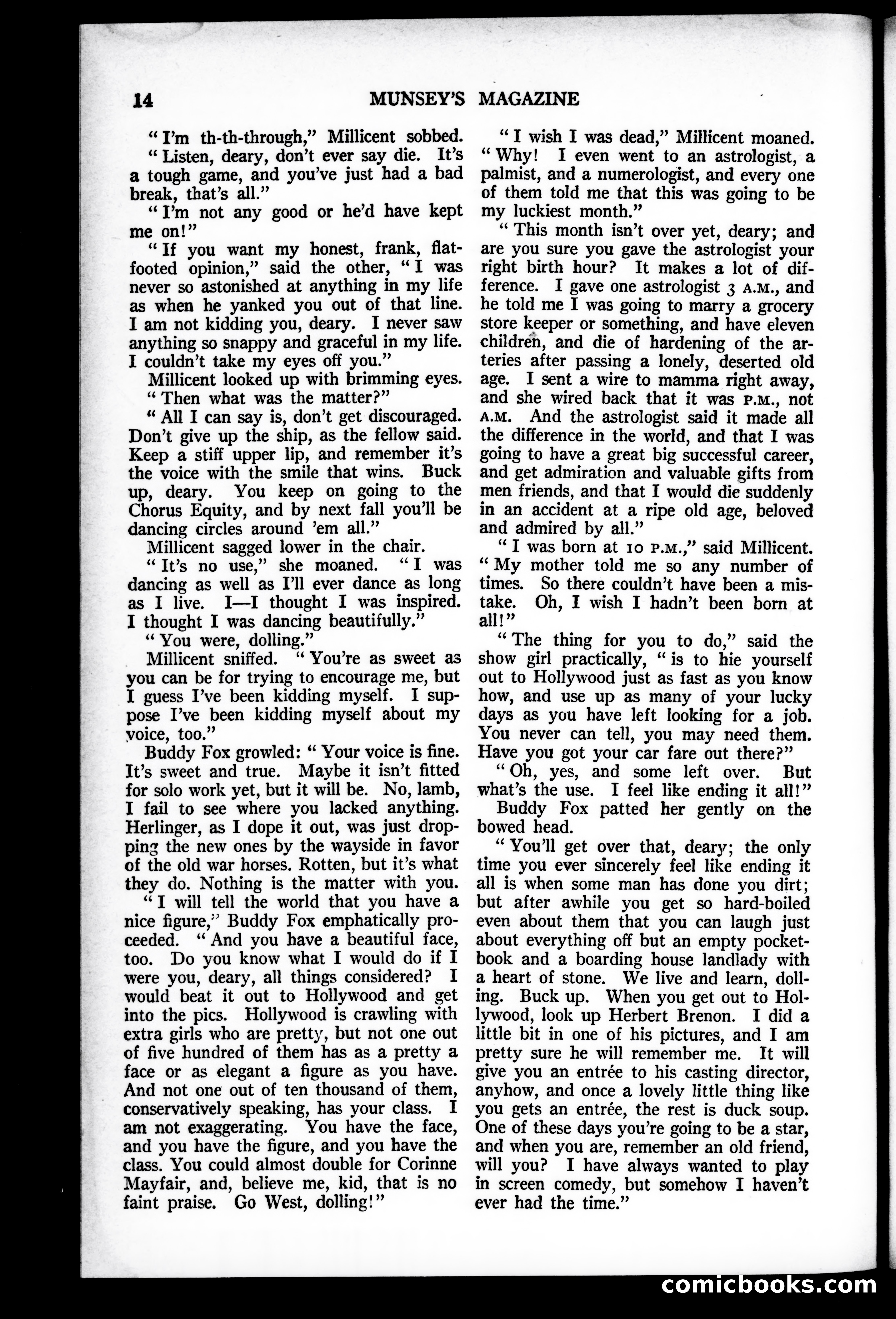 Munsey's Magazine, October 1927 — page 14 of 192