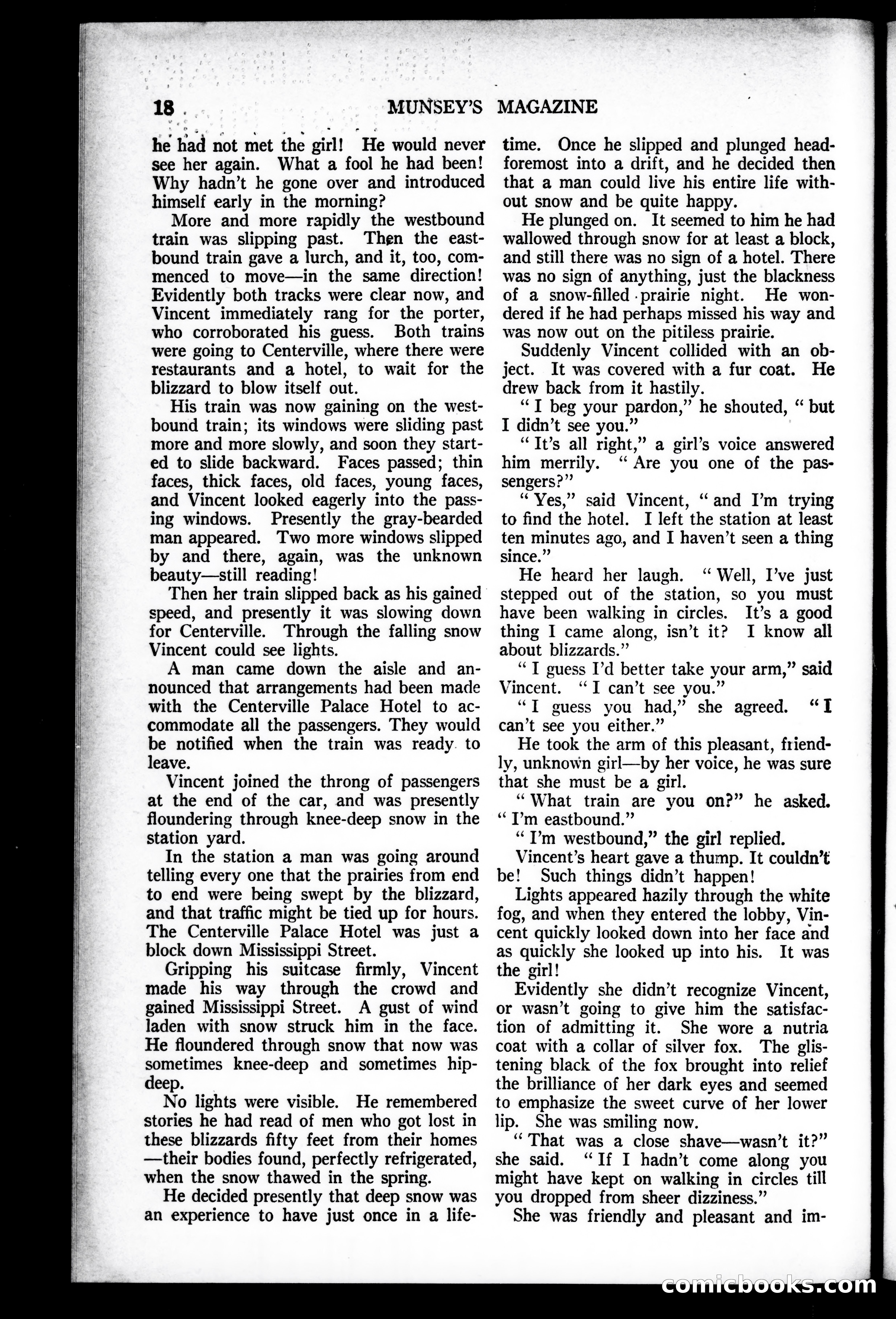 Munsey's Magazine, October 1927 — page 18 of 192