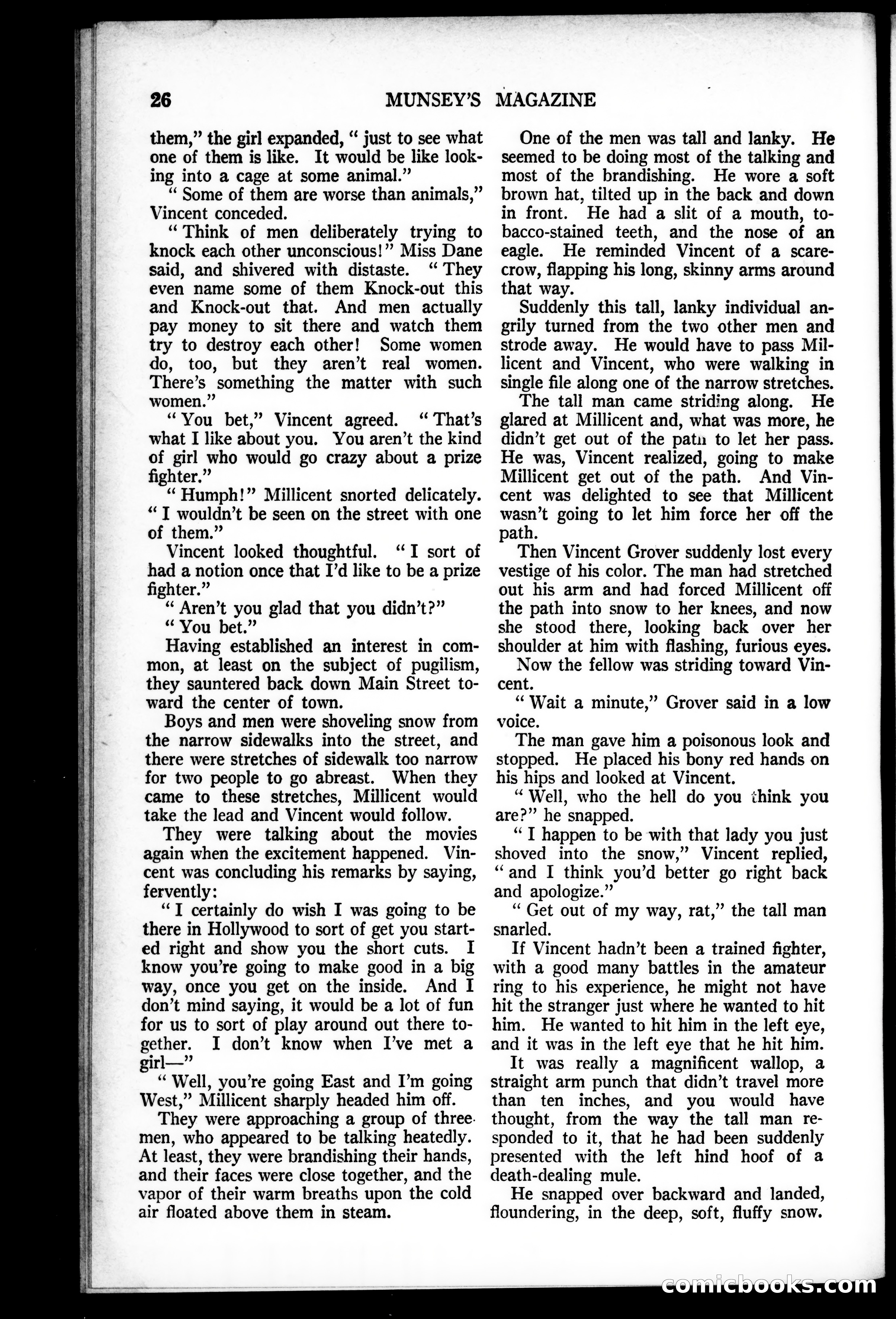 Munsey's Magazine, October 1927 — page 26 of 192