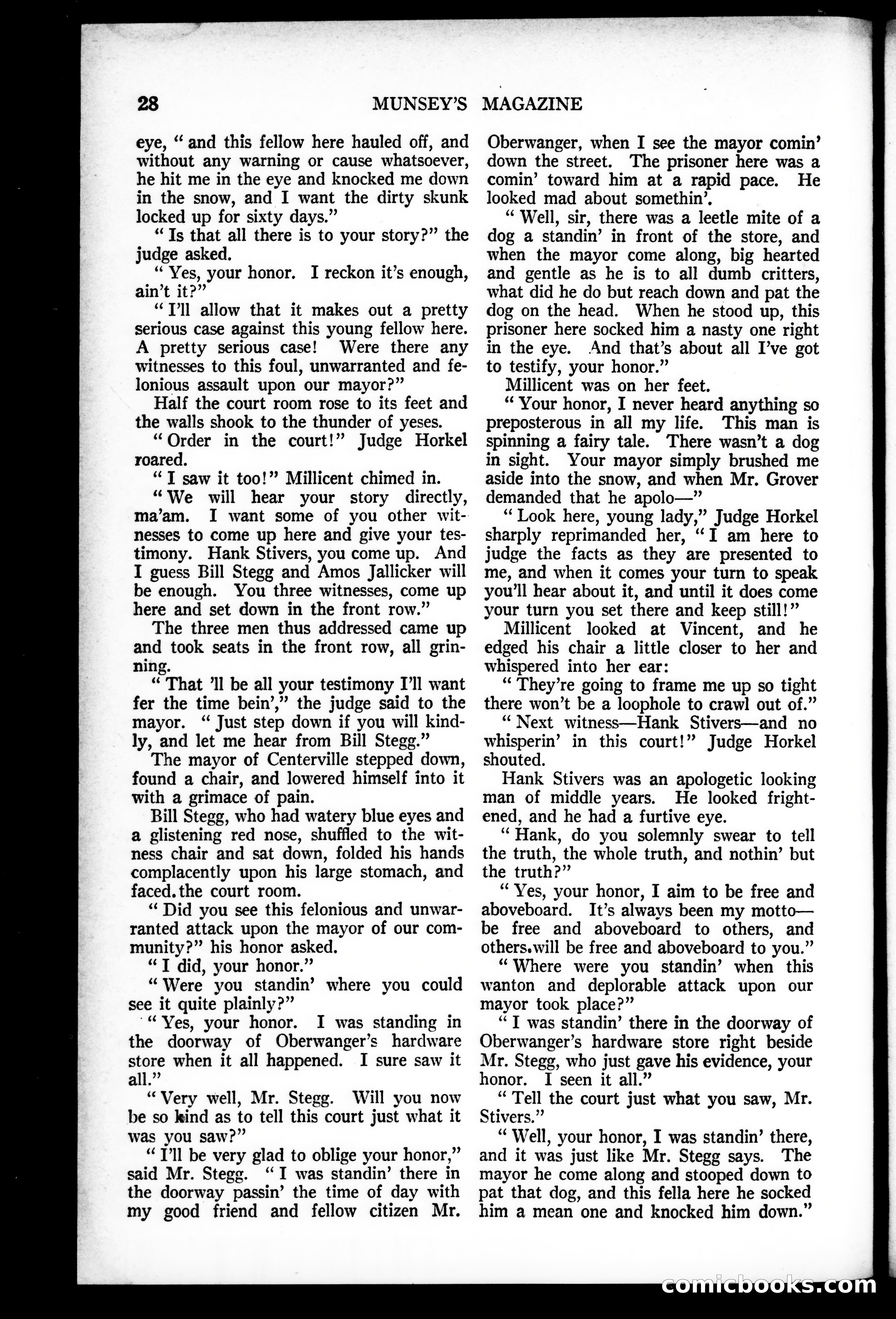 Munsey's Magazine, October 1927 — page 28 of 192