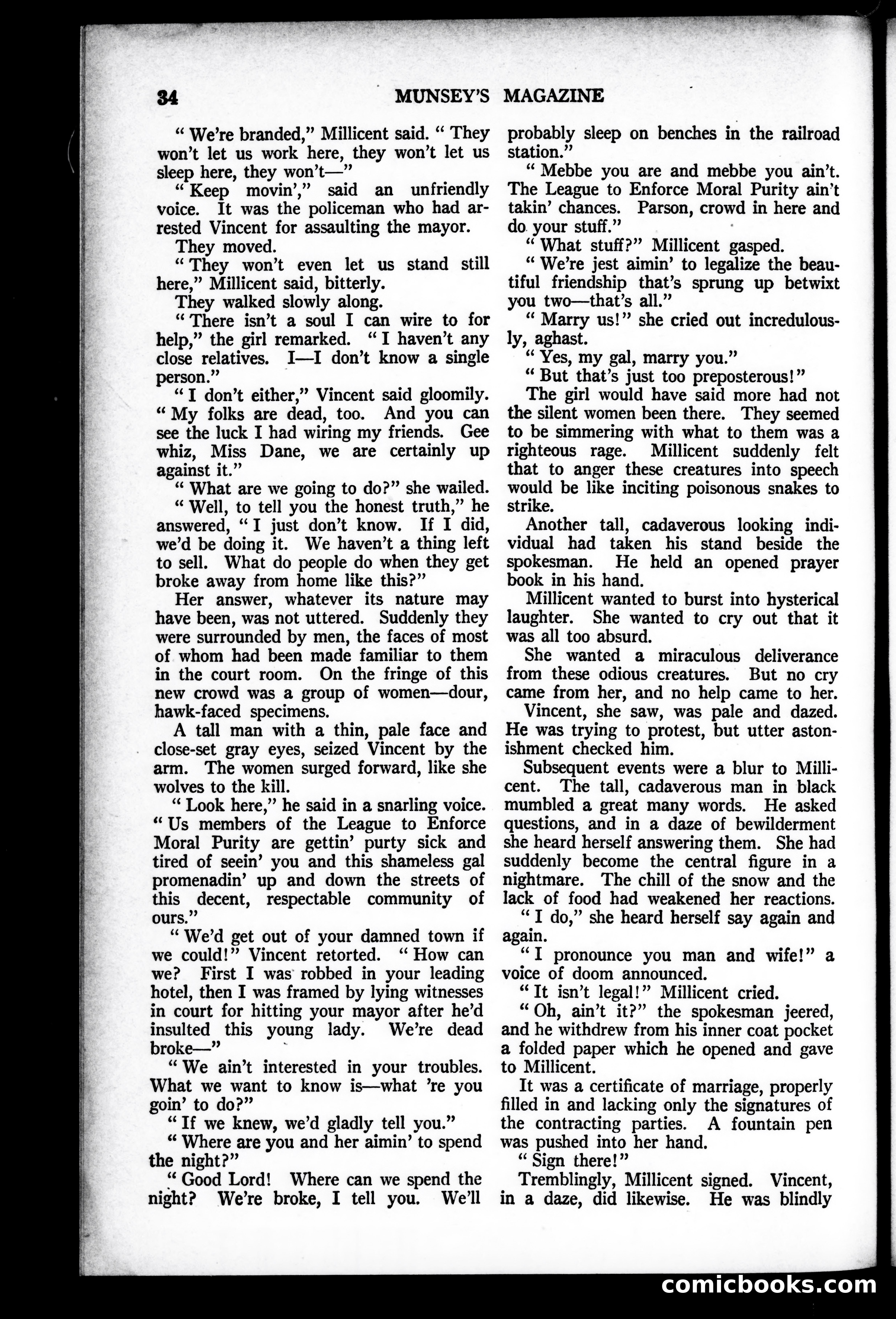 Munsey's Magazine, October 1927 — page 34 of 192