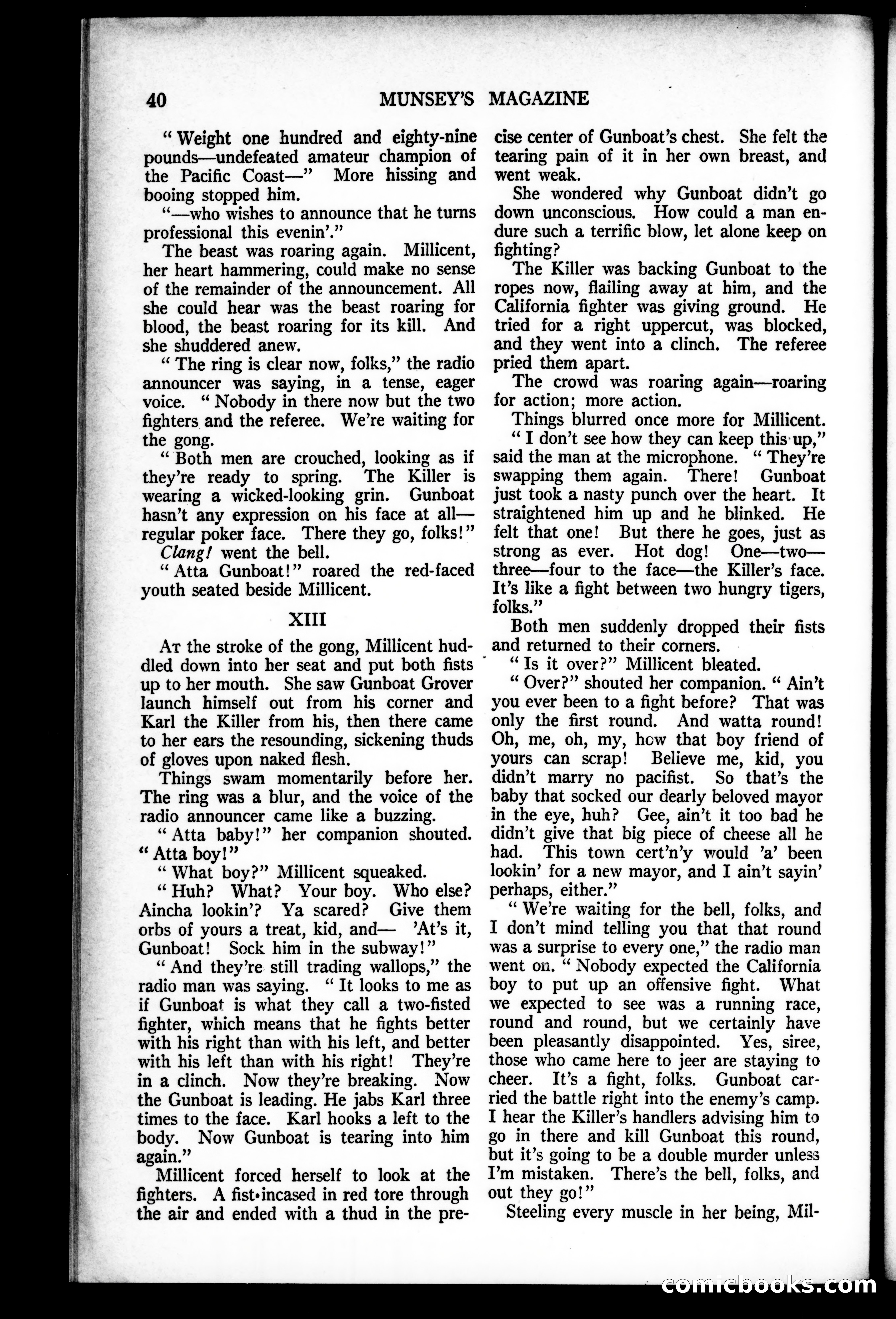 Munsey's Magazine, October 1927 — page 40 of 192