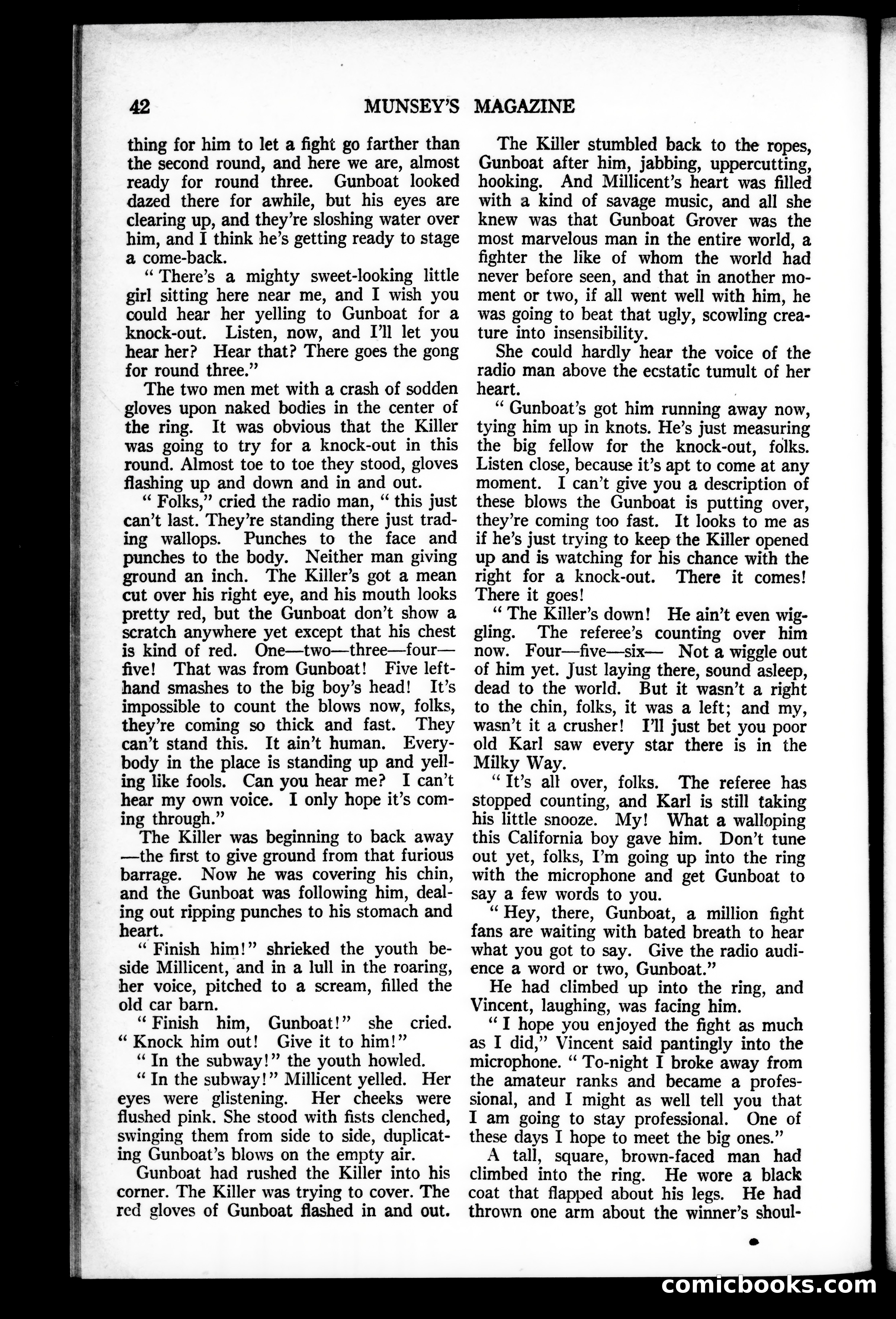 Munsey's Magazine, October 1927 — page 42 of 192
