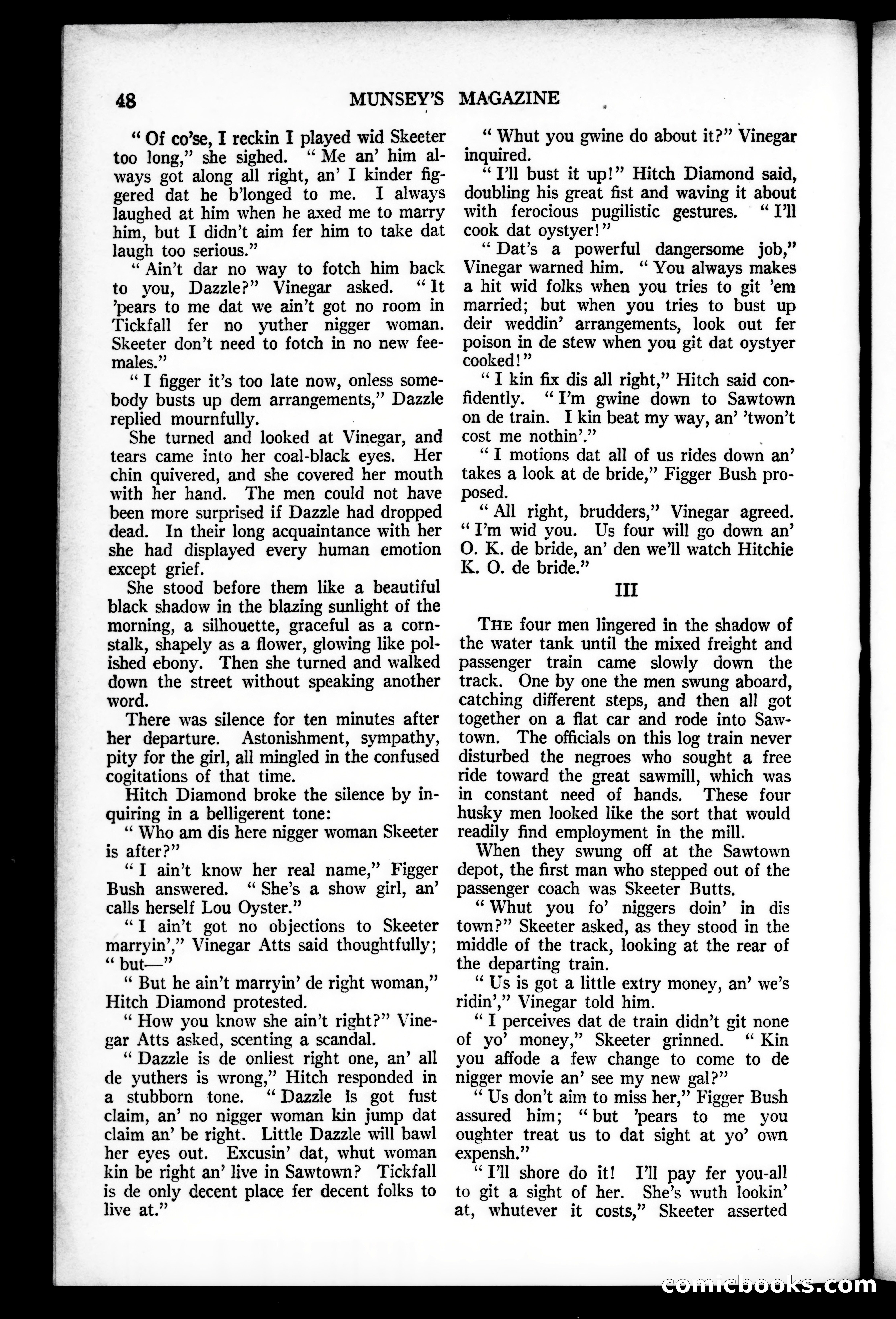 Munsey's Magazine, October 1927 — page 48 of 192