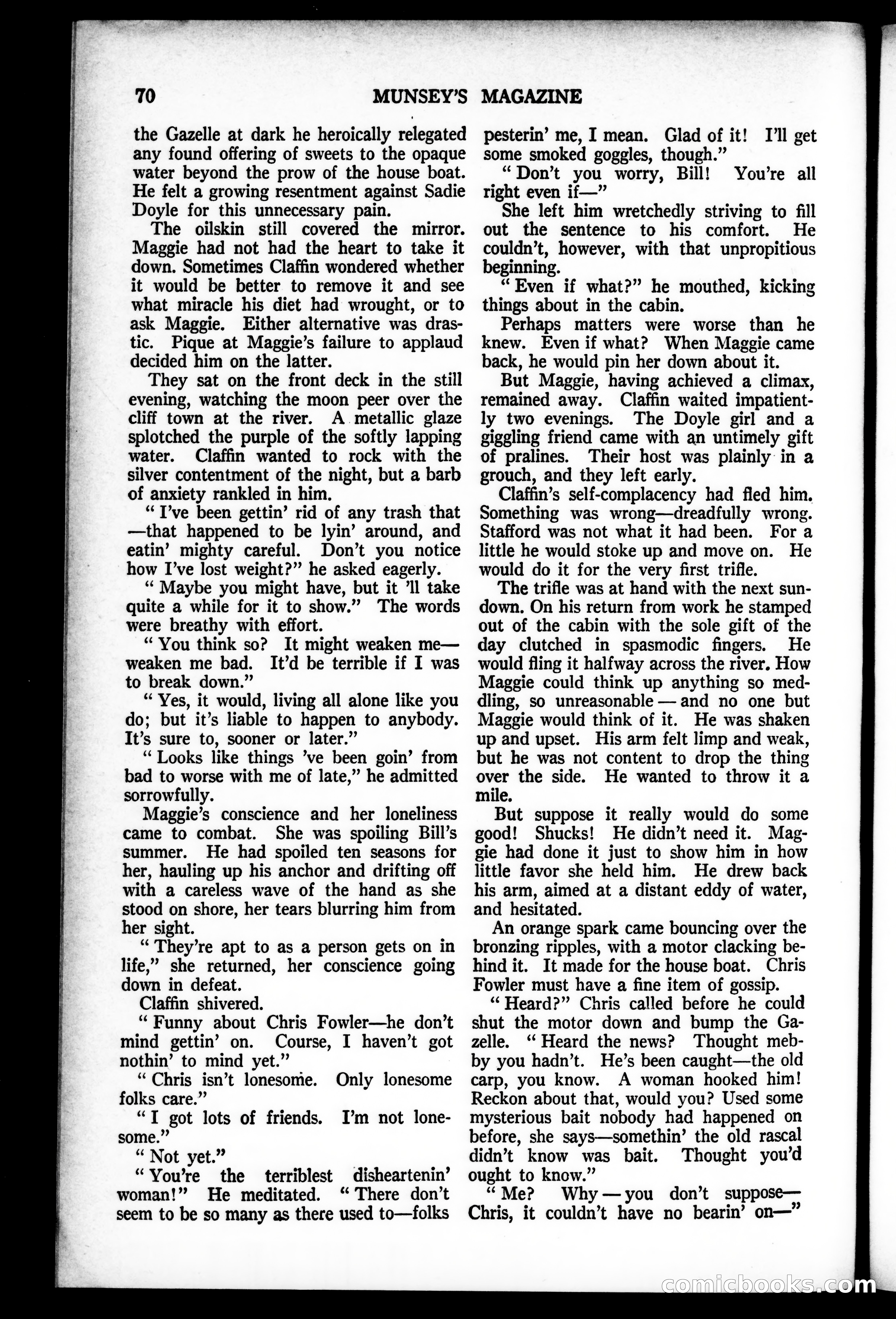 Munsey's Magazine, October 1927 — page 70 of 192