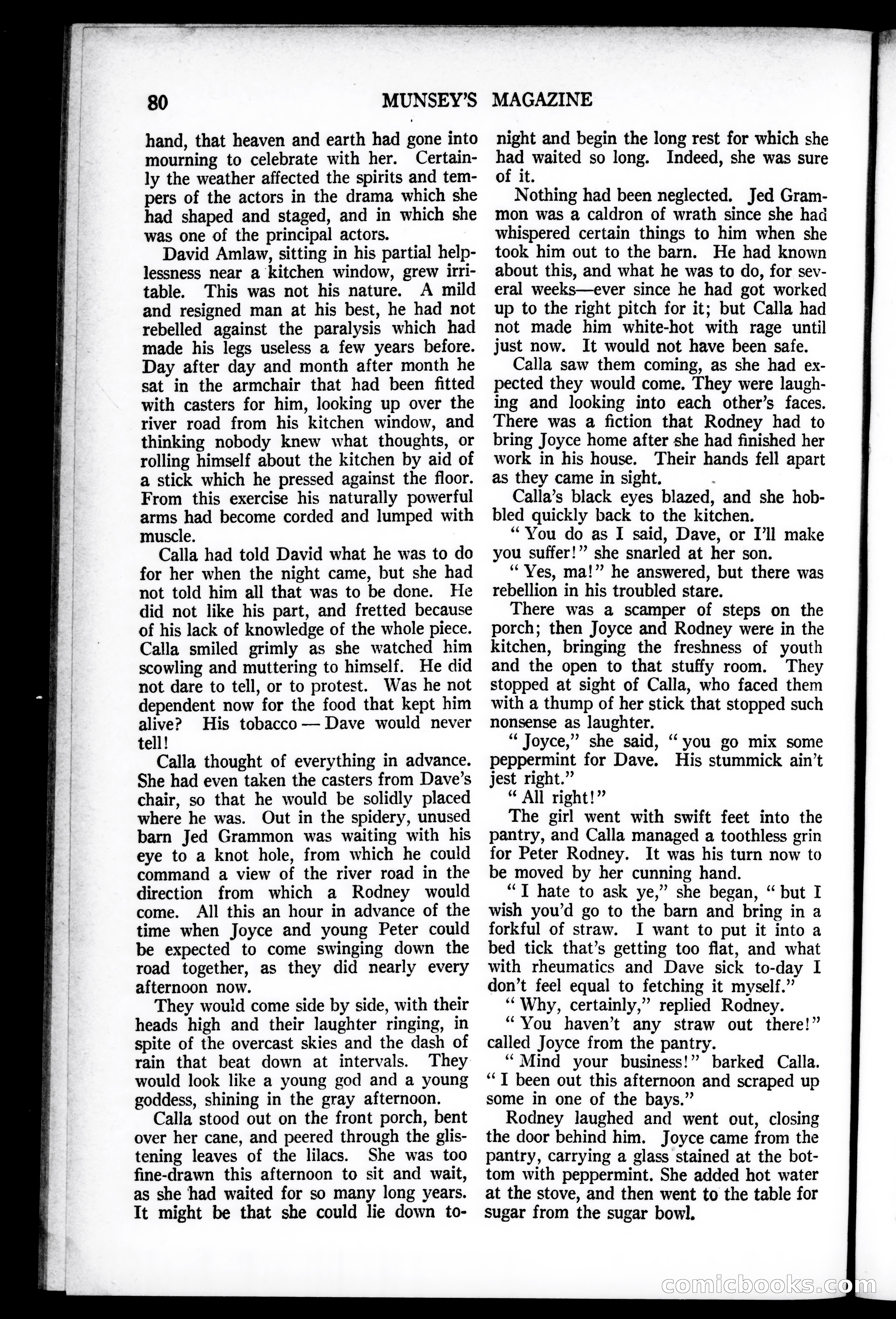 Munsey's Magazine, October 1927 — page 80 of 192