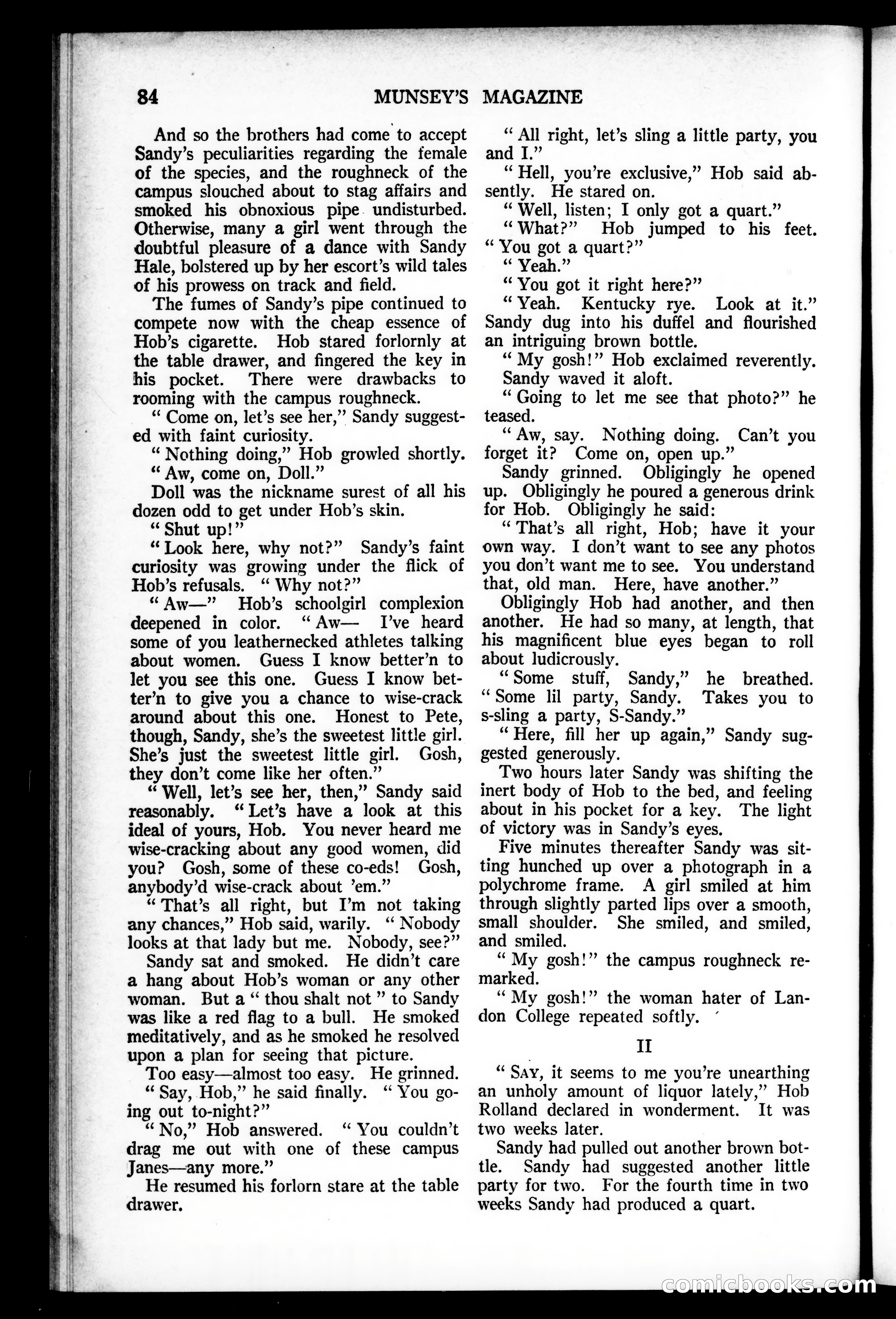 Munsey's Magazine, October 1927 — page 84 of 192