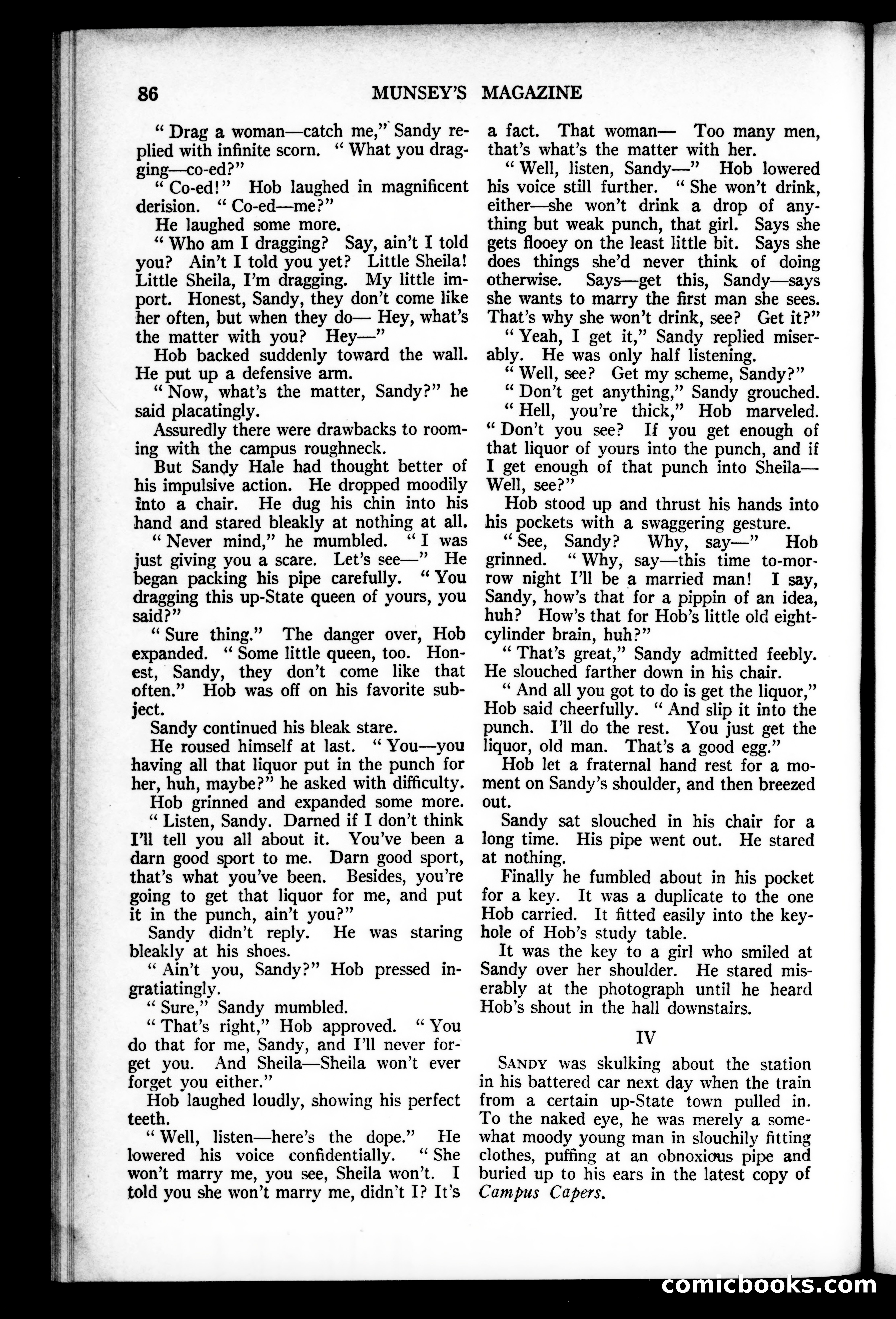 Munsey's Magazine, October 1927 — page 86 of 192