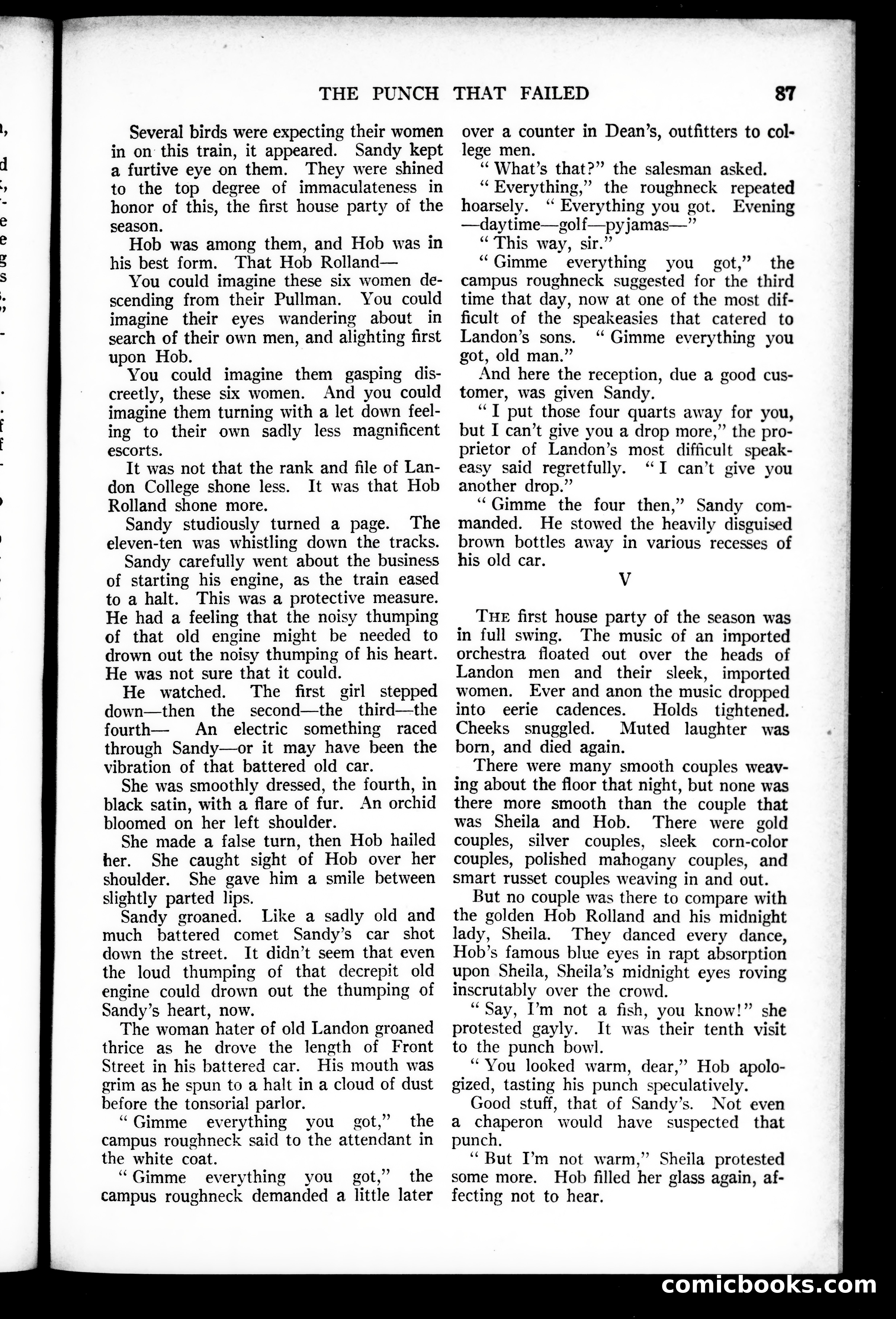 Munsey's Magazine, October 1927 — page 87 of 192