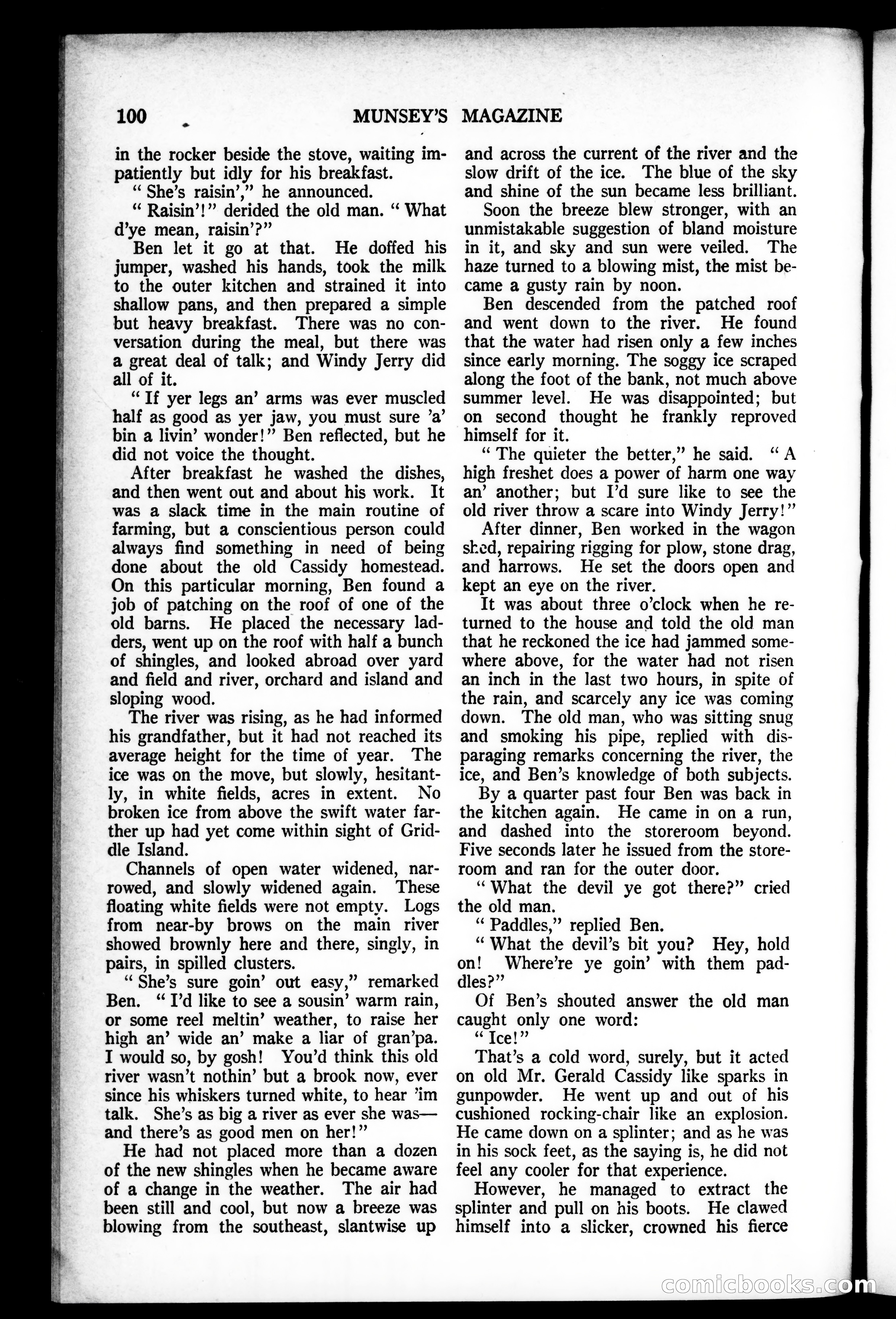 Munsey's Magazine, October 1927 — page 100 of 192