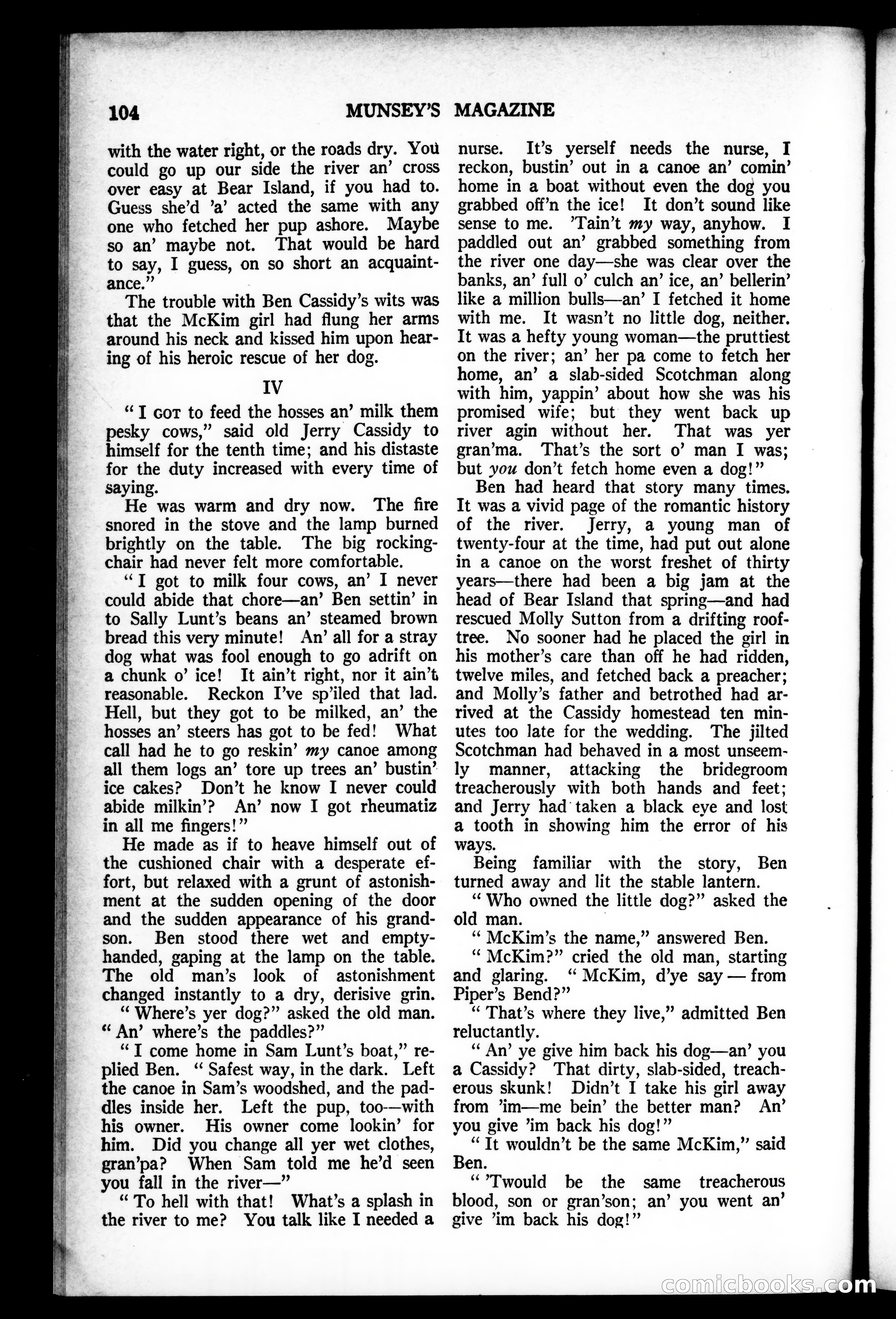 Munsey's Magazine, October 1927 — page 104 of 192