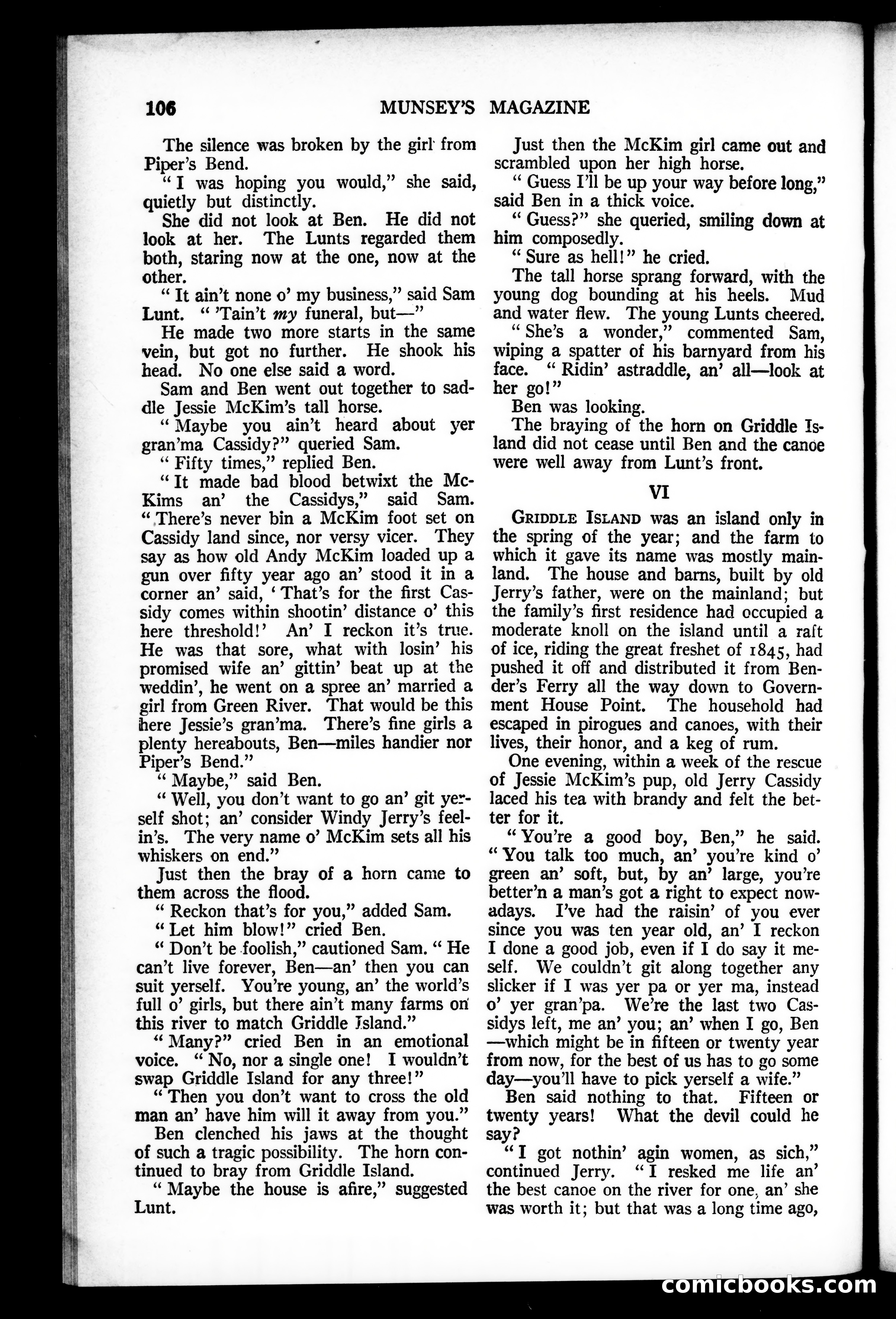 Munsey's Magazine, October 1927 — page 106 of 192