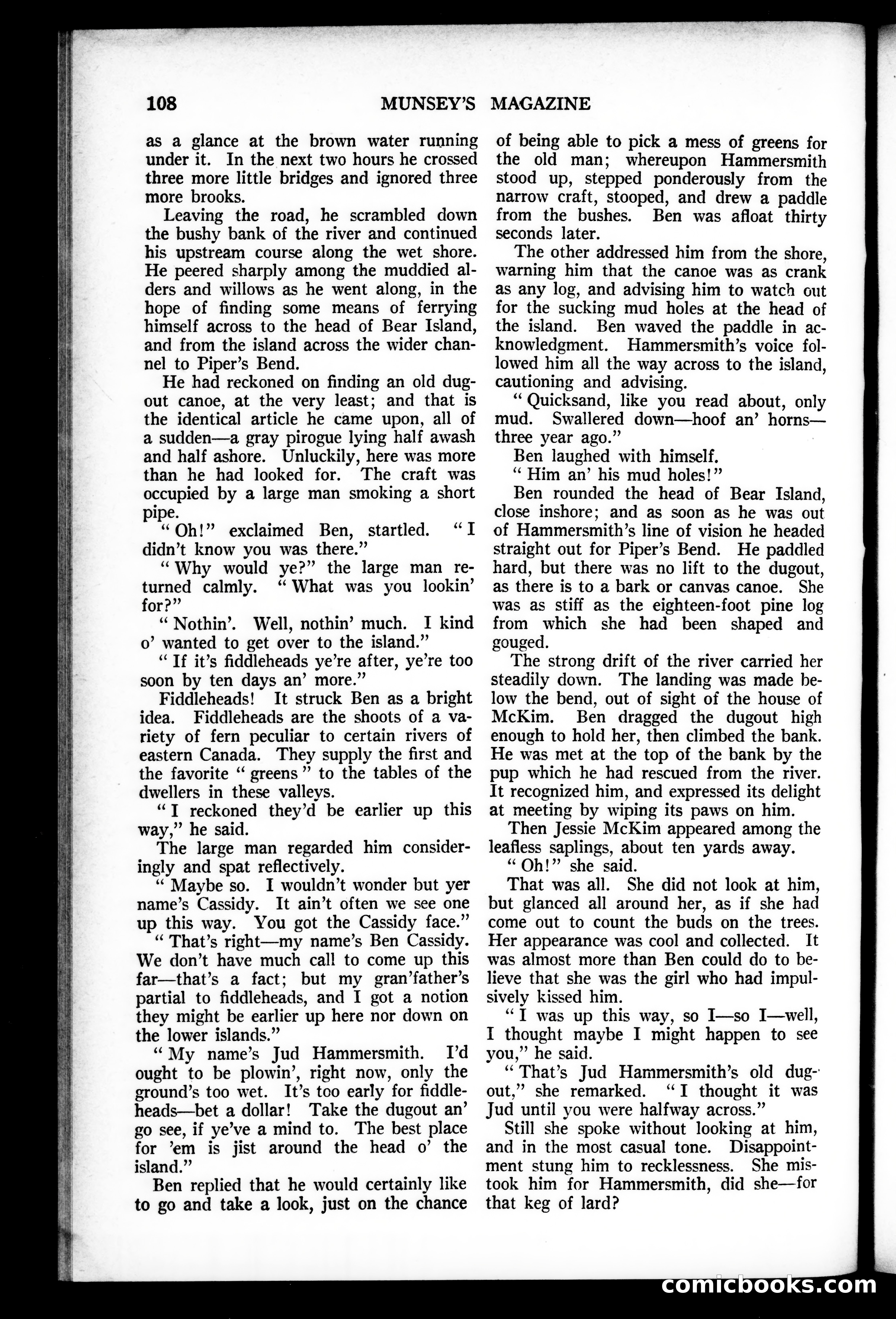 Munsey's Magazine, October 1927 — page 108 of 192