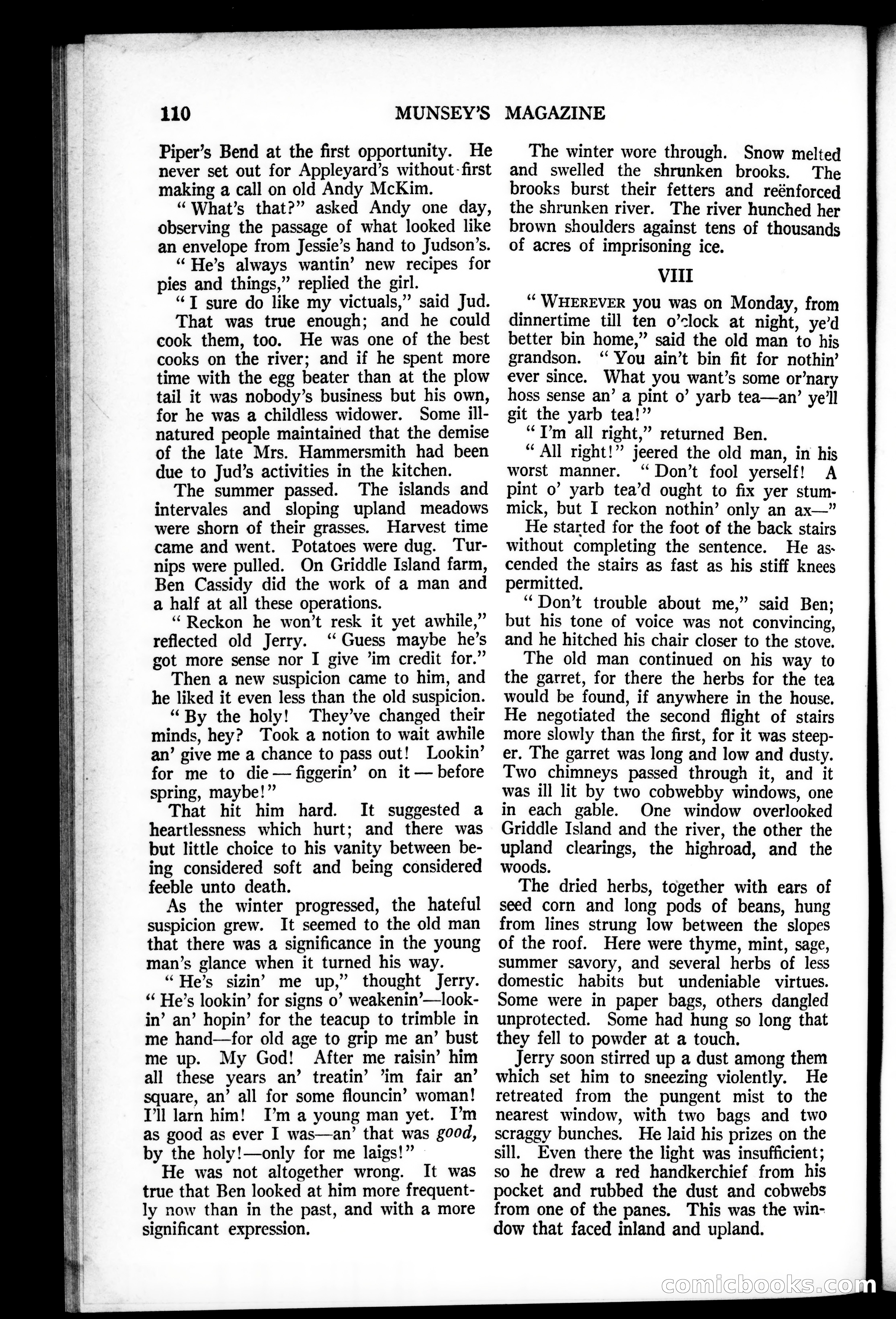 Munsey's Magazine, October 1927 — page 110 of 192