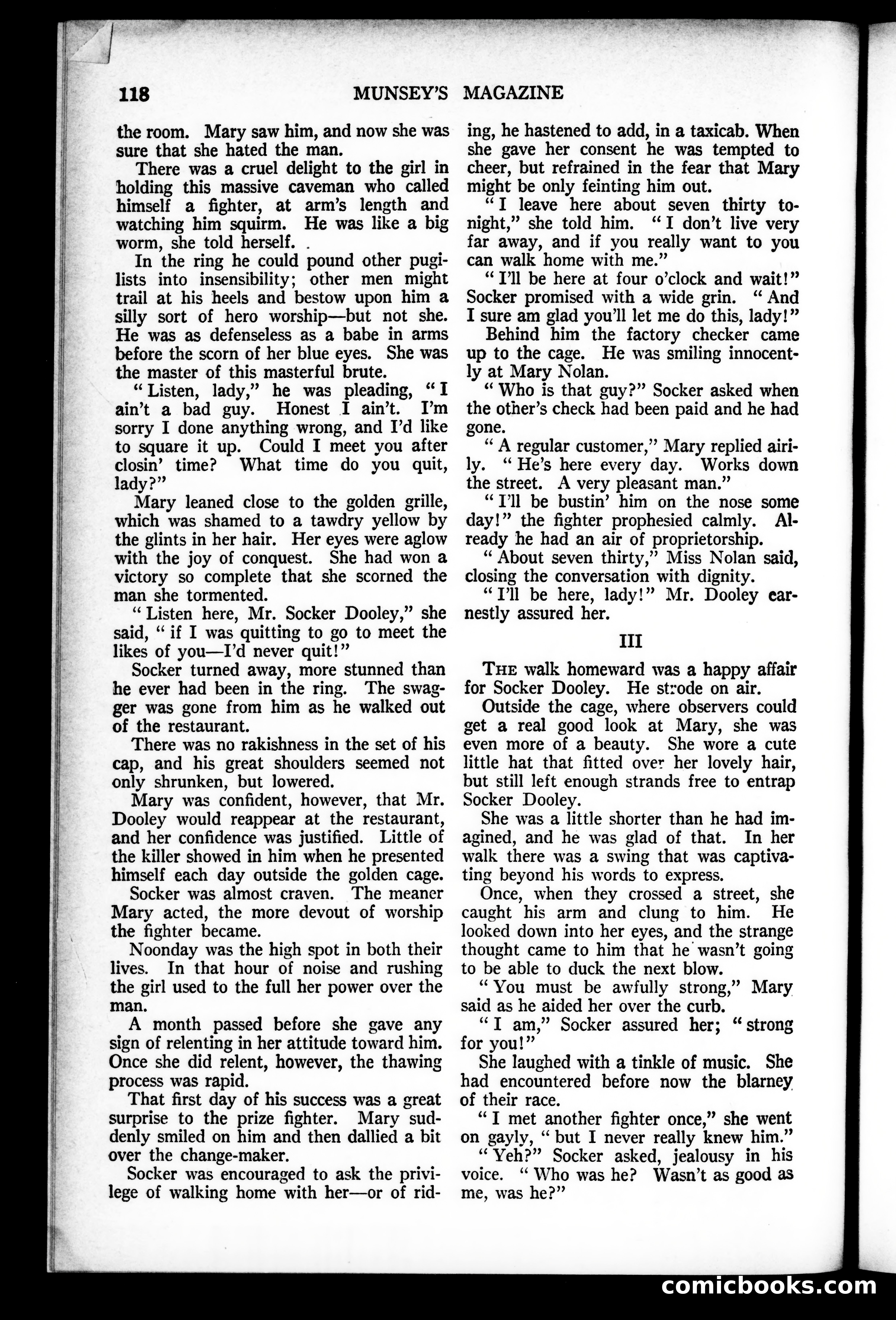 Munsey's Magazine, October 1927 — page 118 of 192