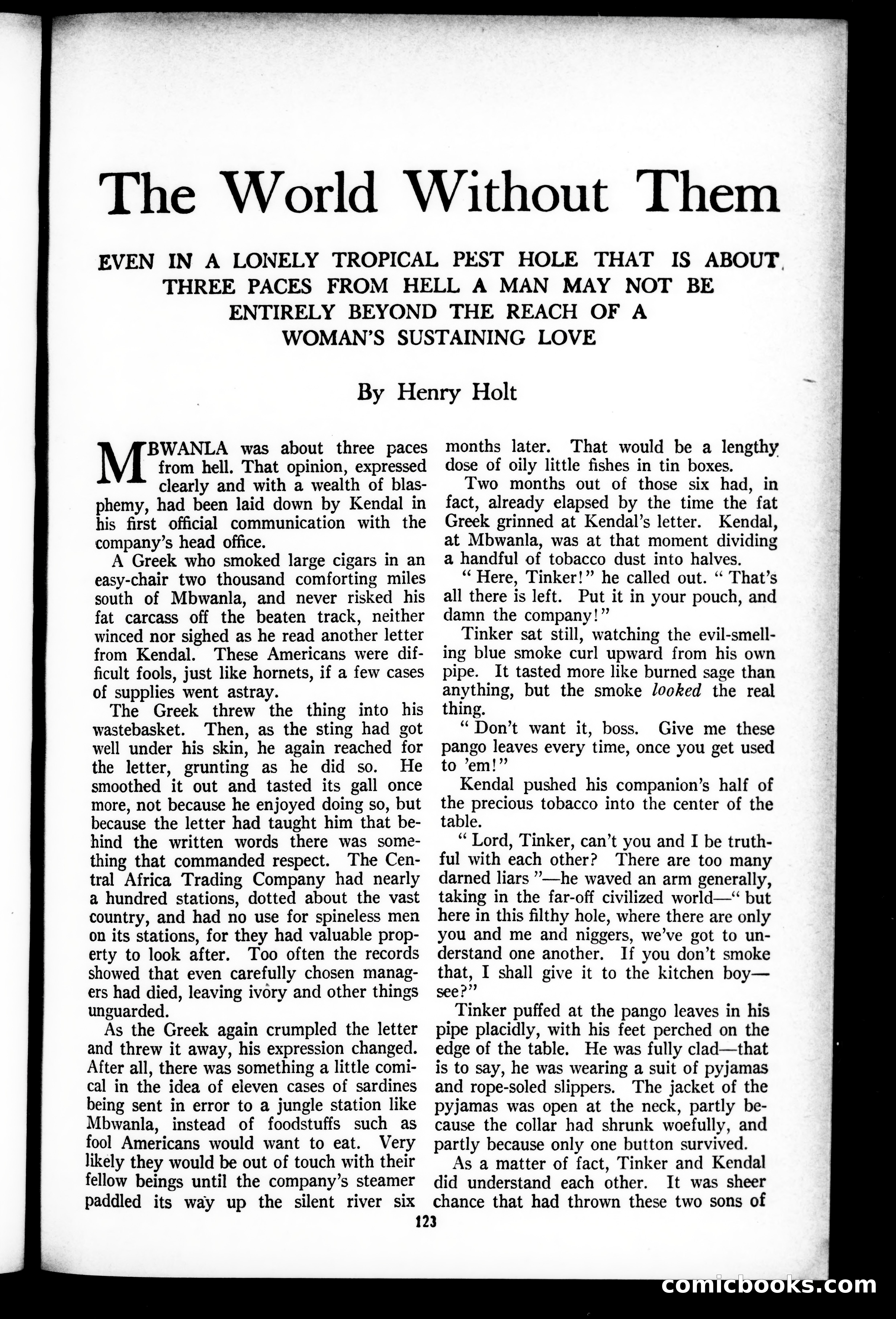 Munsey's Magazine, October 1927 — page 123 of 192