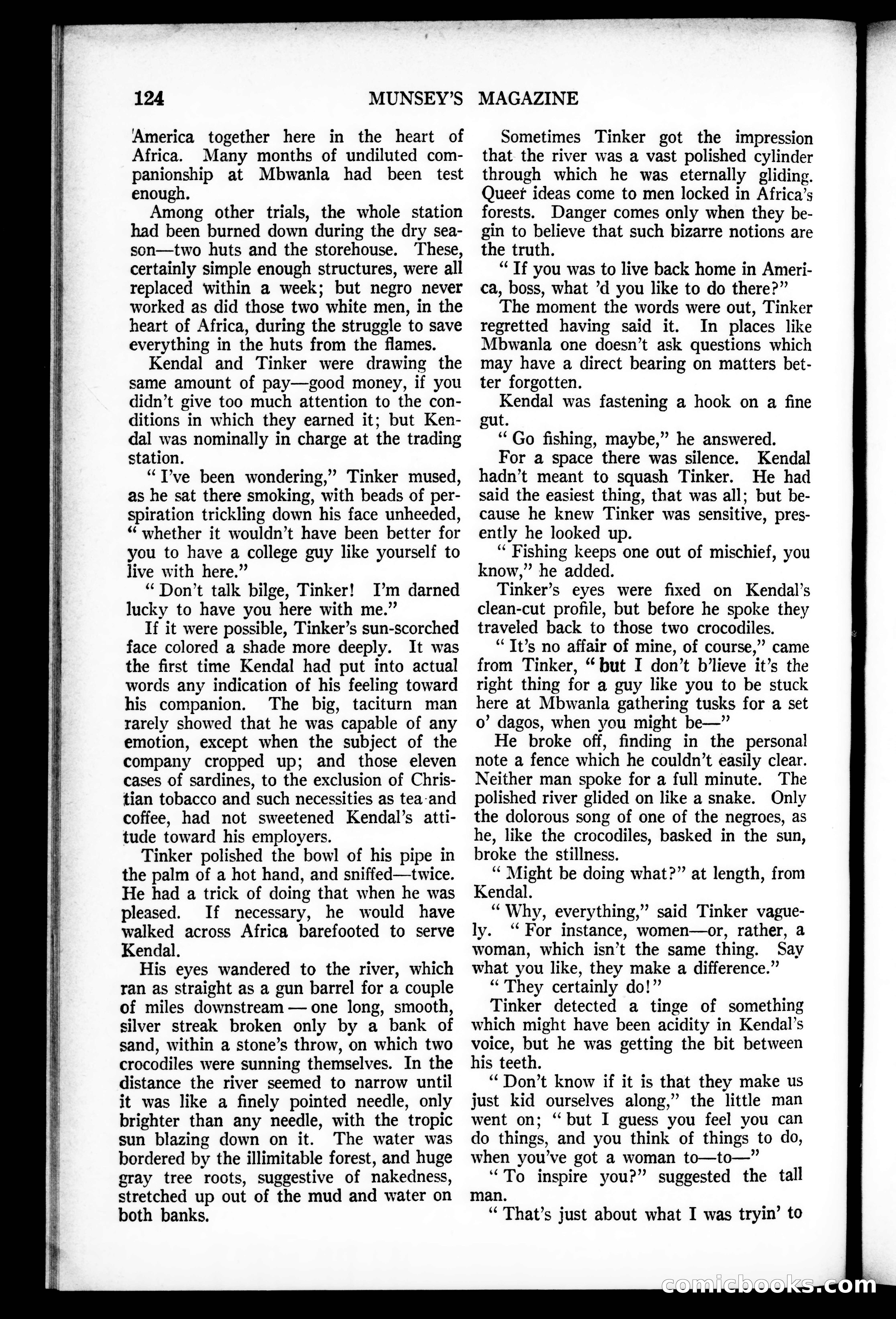 Munsey's Magazine, October 1927 — page 124 of 192