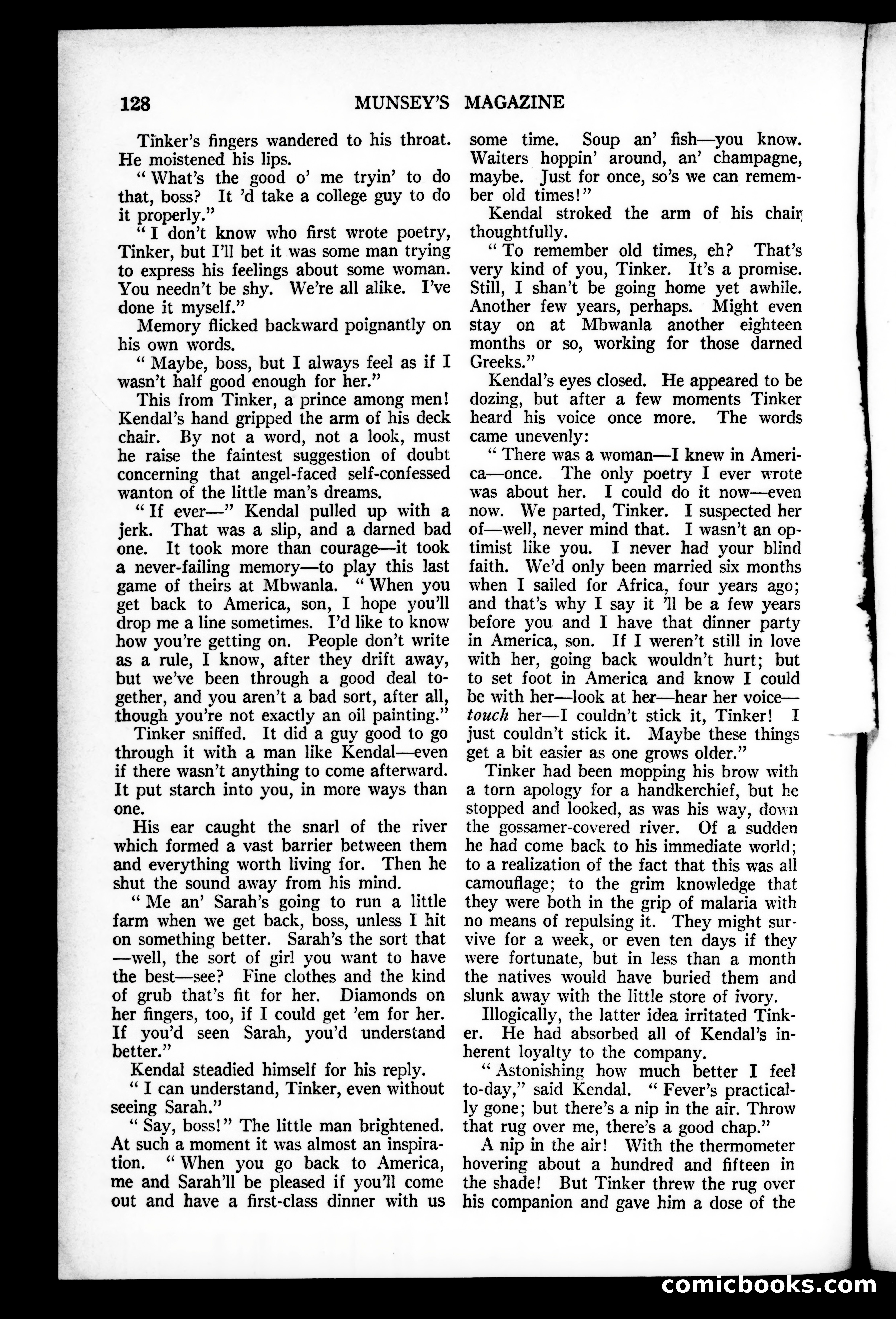 Munsey's Magazine, October 1927 — page 128 of 192