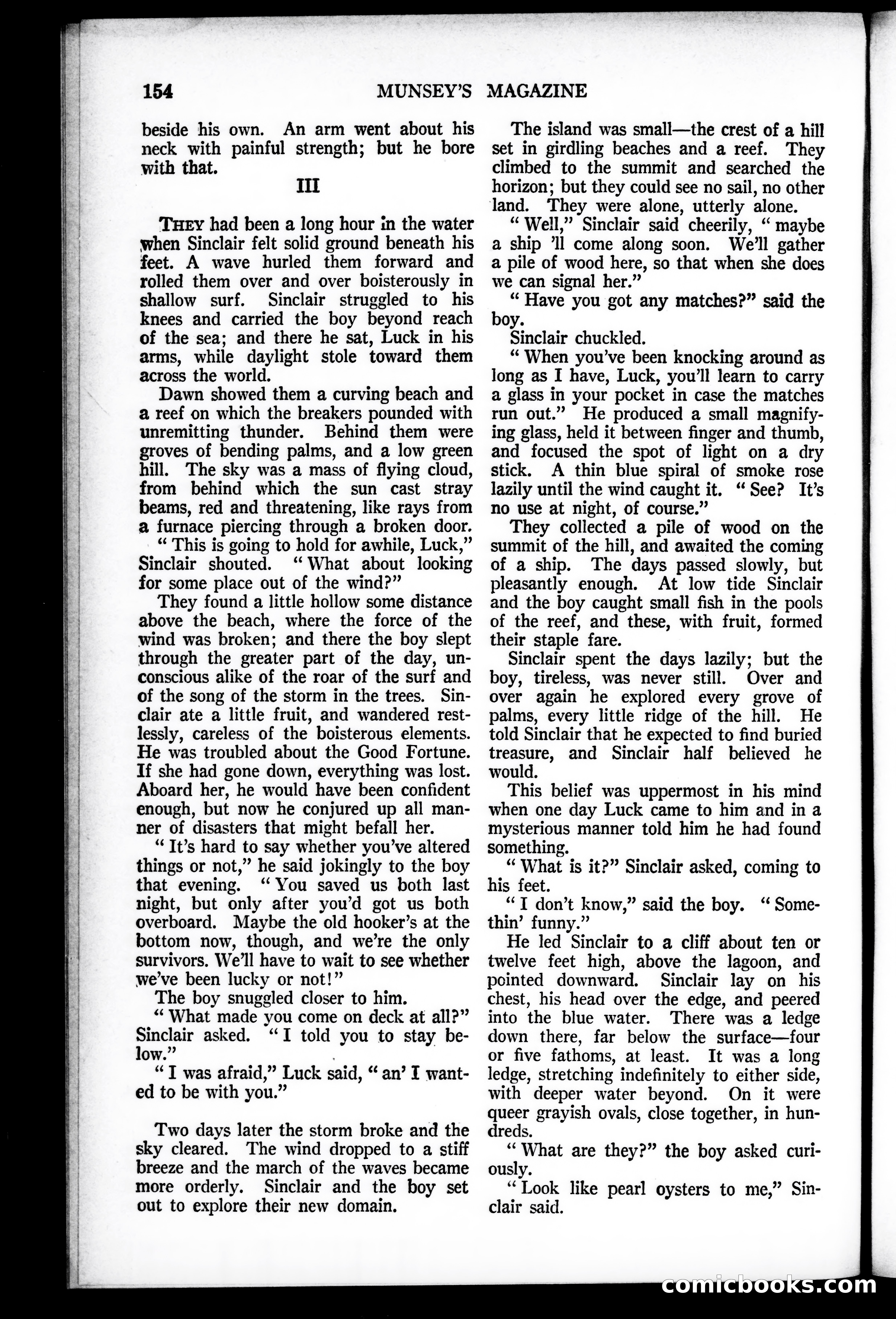 Munsey's Magazine, October 1927 — page 154 of 192