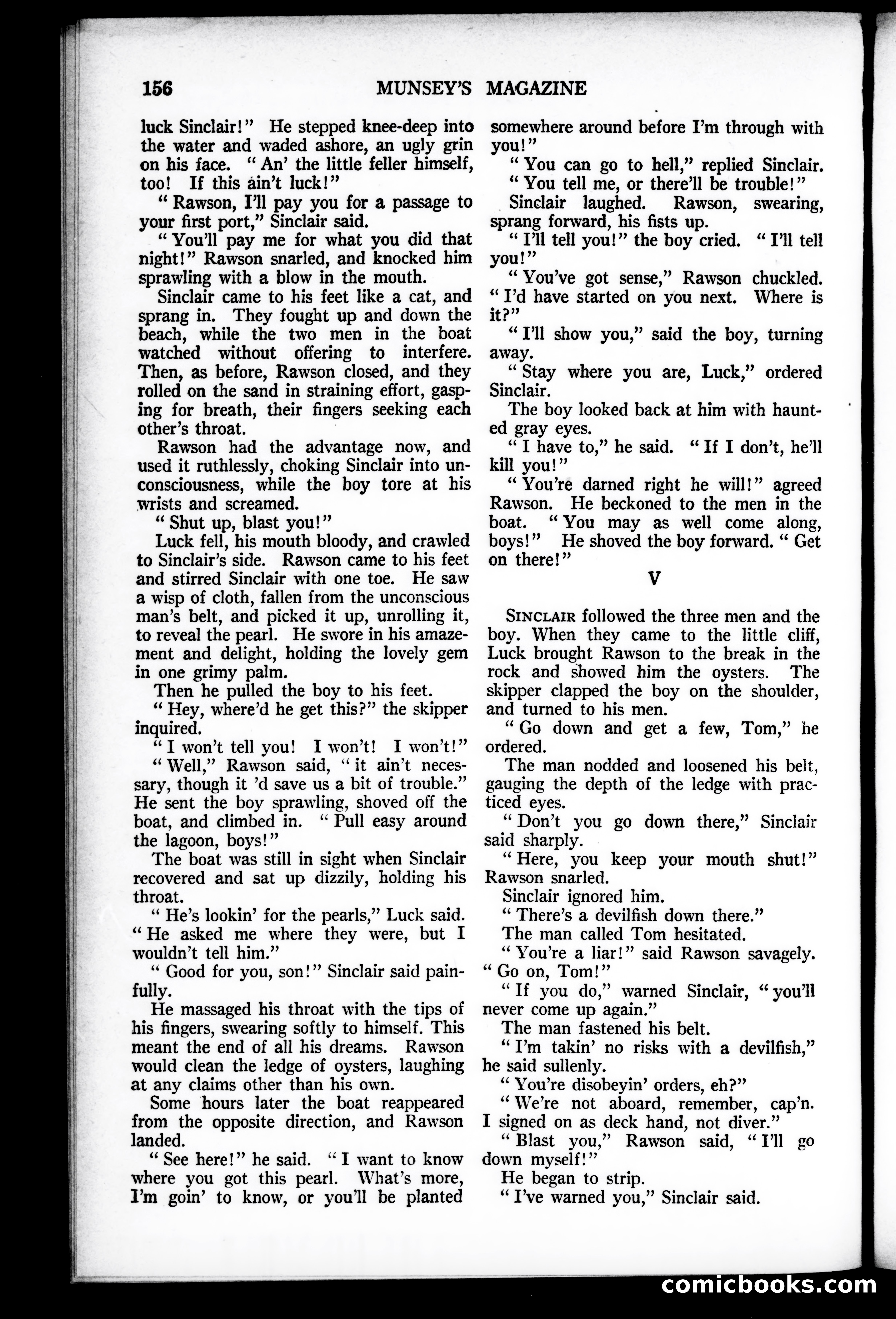 Munsey's Magazine, October 1927 — page 156 of 192