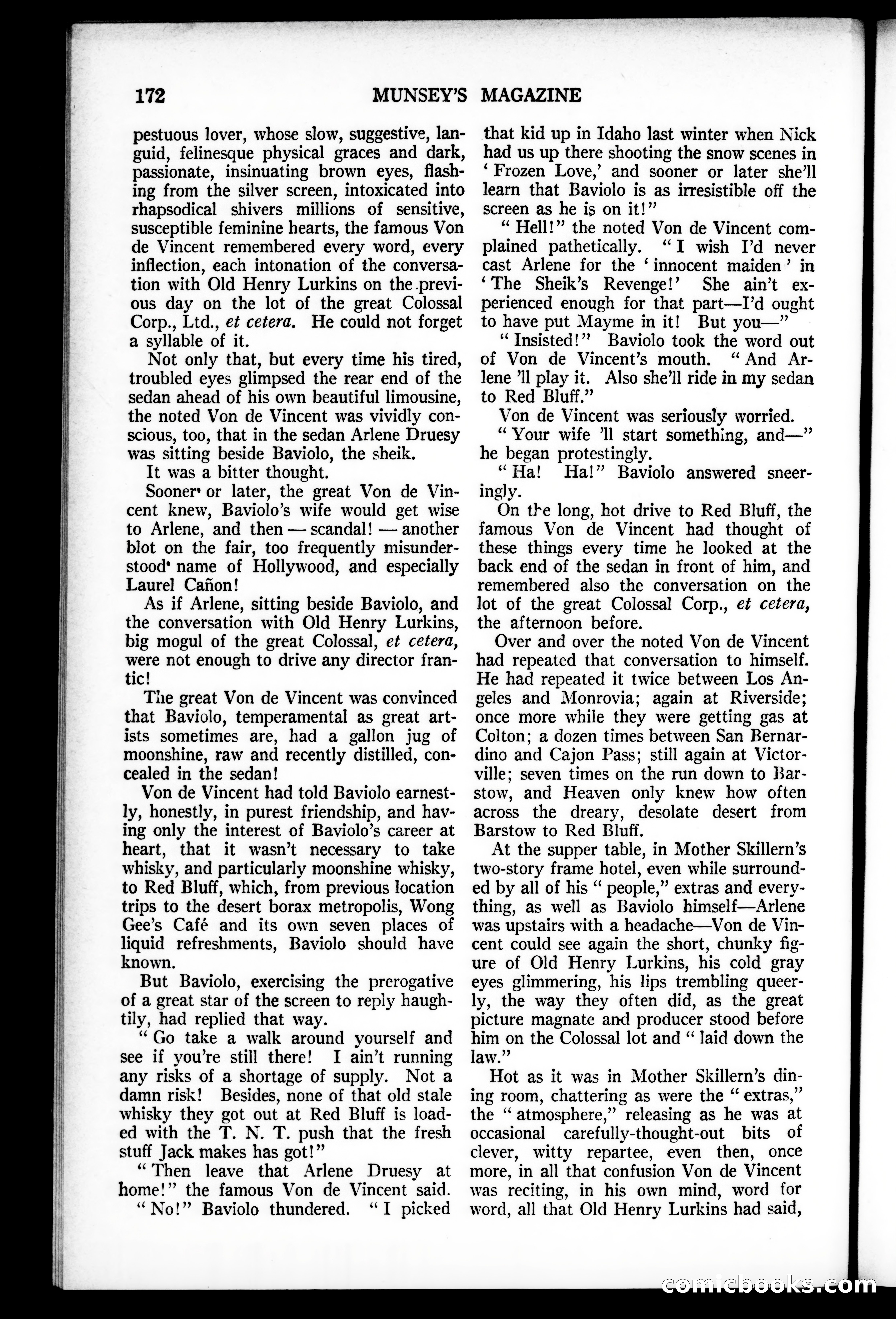 Munsey's Magazine, October 1927 — page 172 of 192