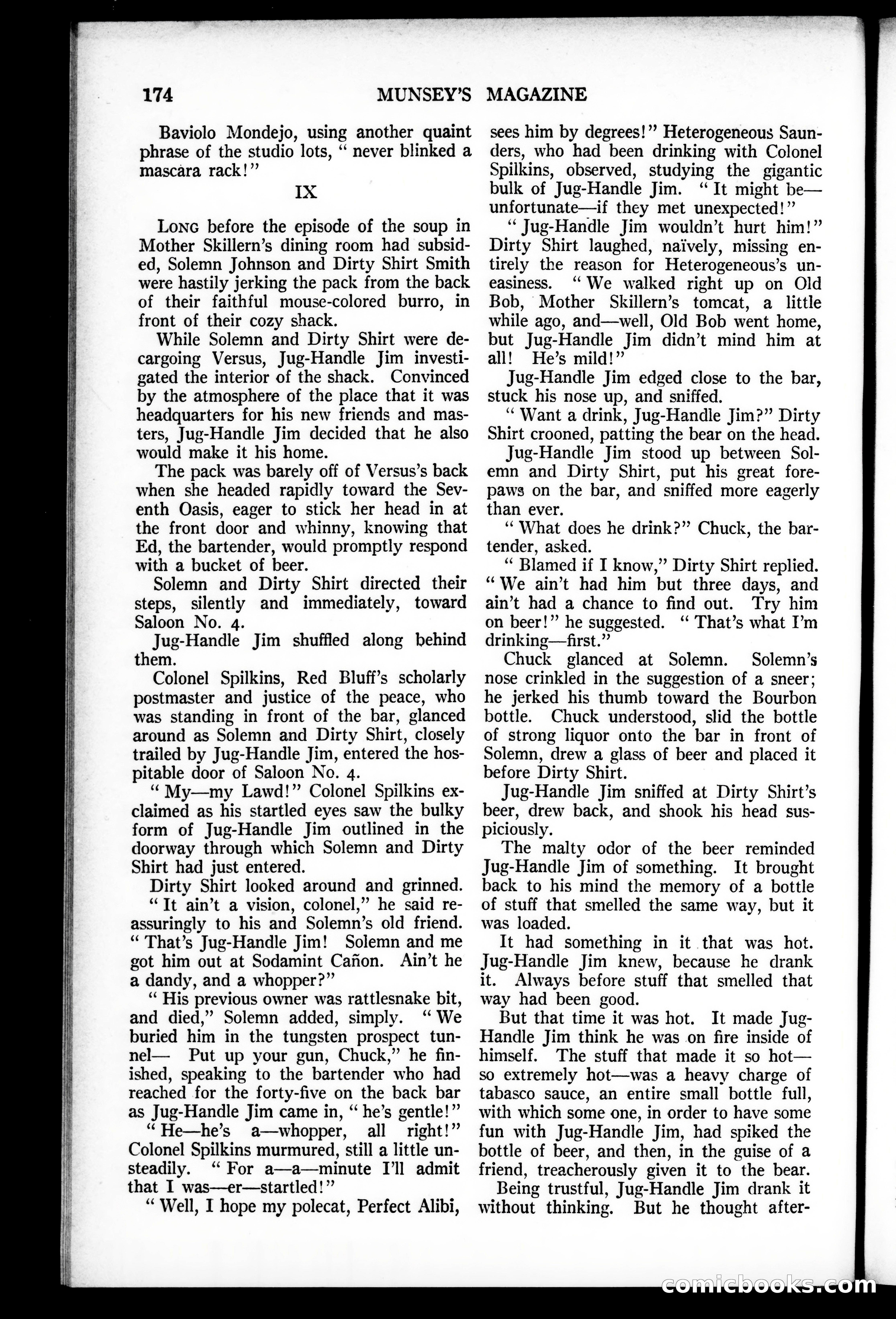 Munsey's Magazine, October 1927 — page 174 of 192