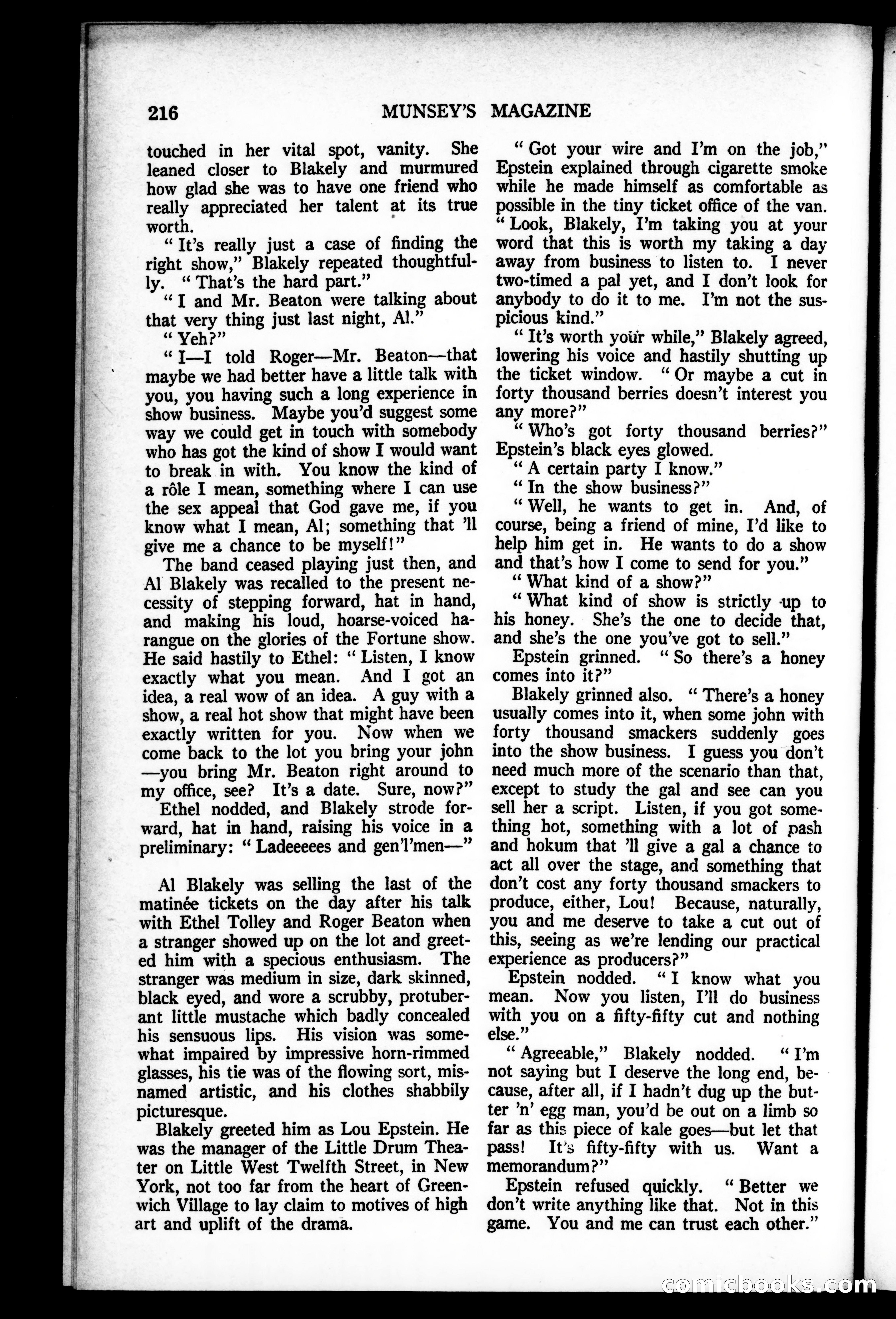 Munsey's Magazine, November 1927 — page 24 of 192