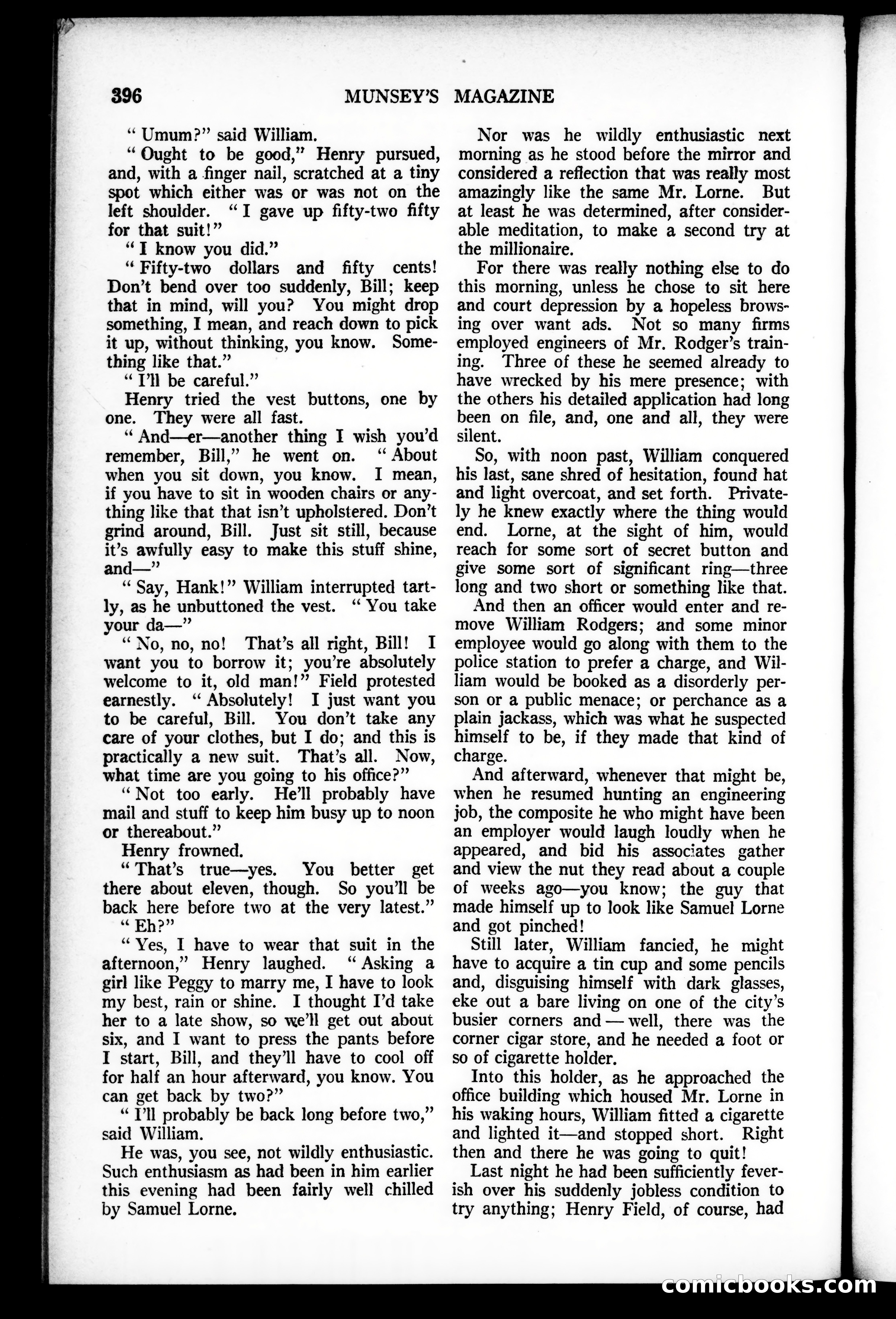 Munsey's Magazine, December 1927 — page 12 of 192