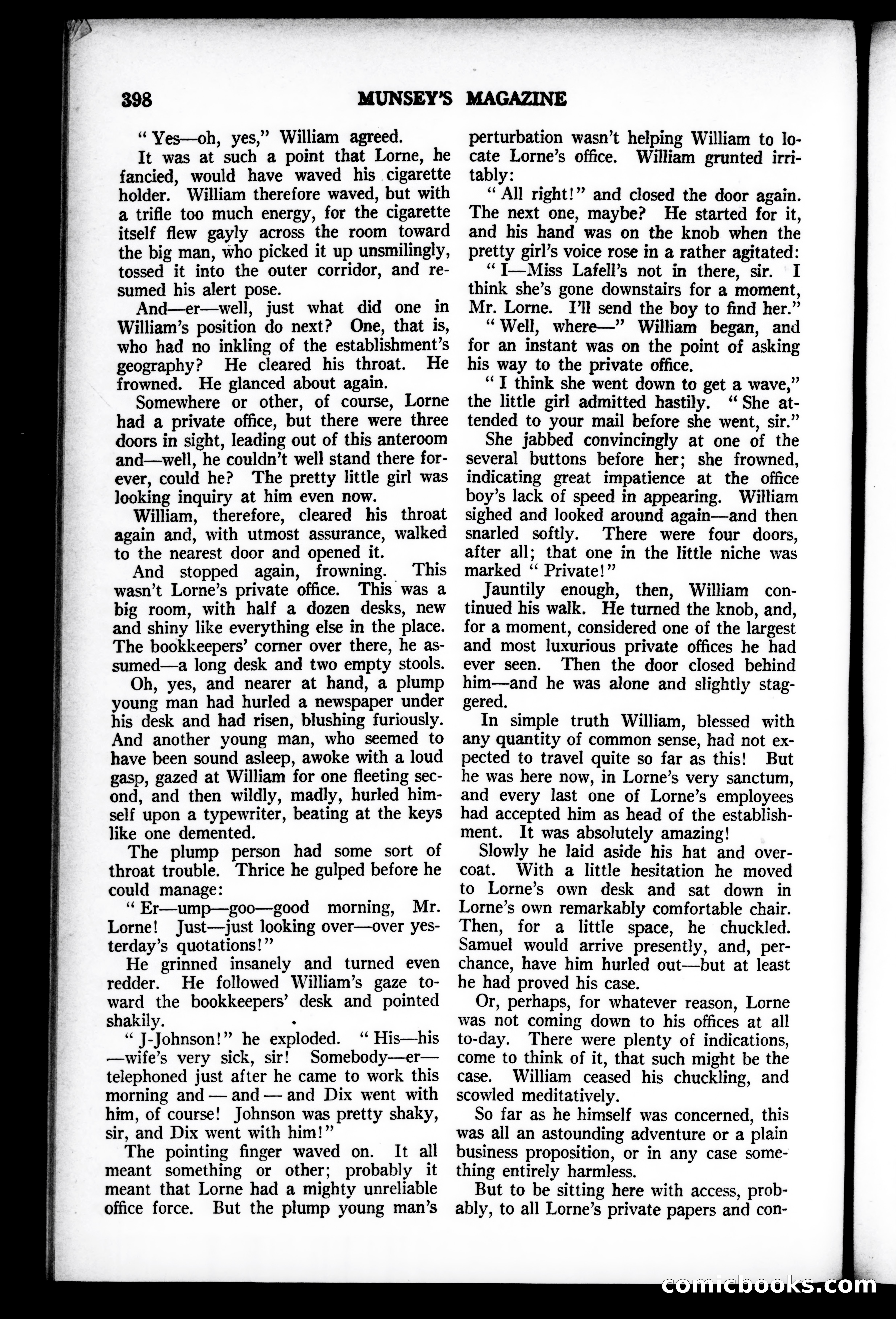 Munsey's Magazine, December 1927 — page 14 of 192