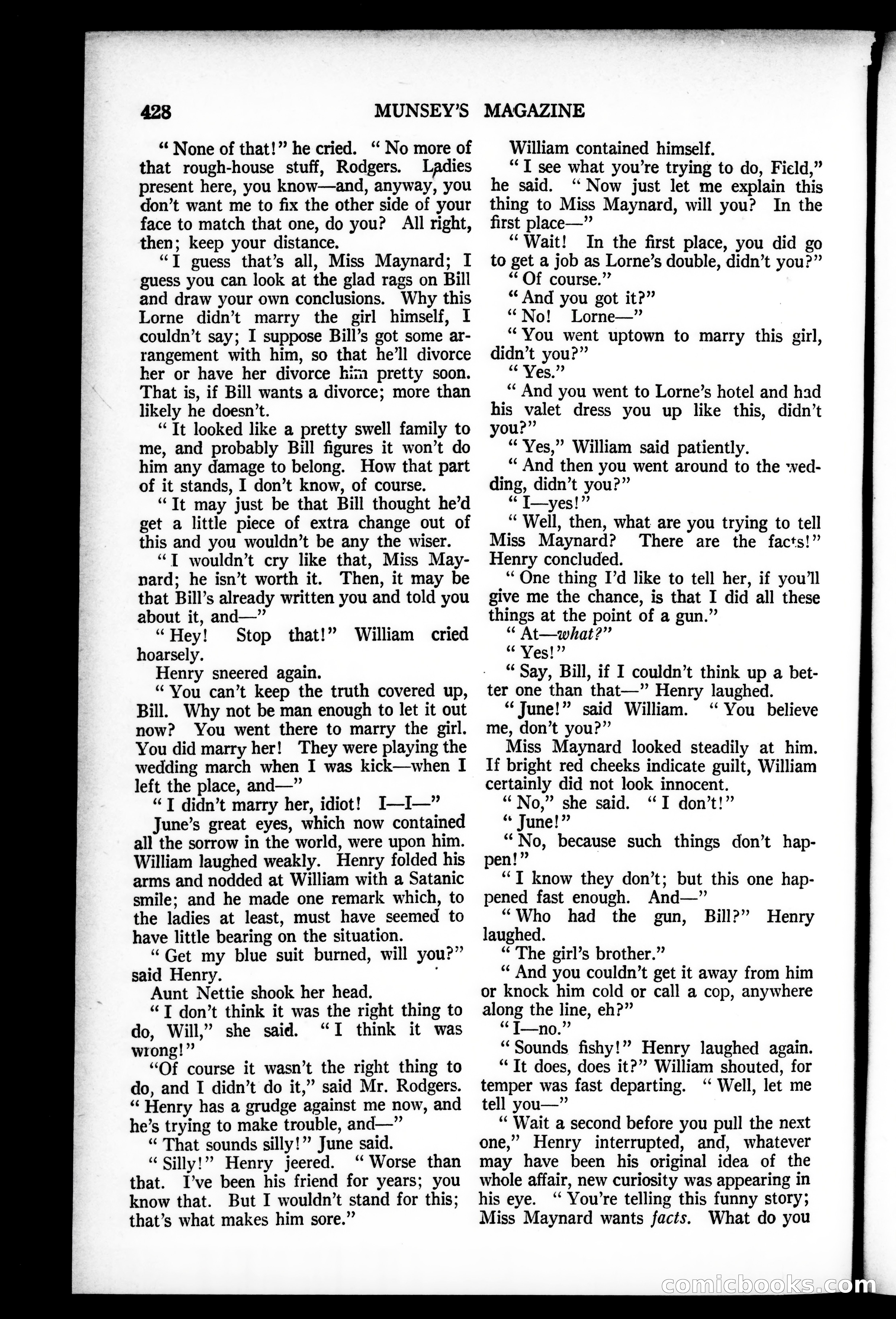Munsey's Magazine, December 1927 — page 44 of 192