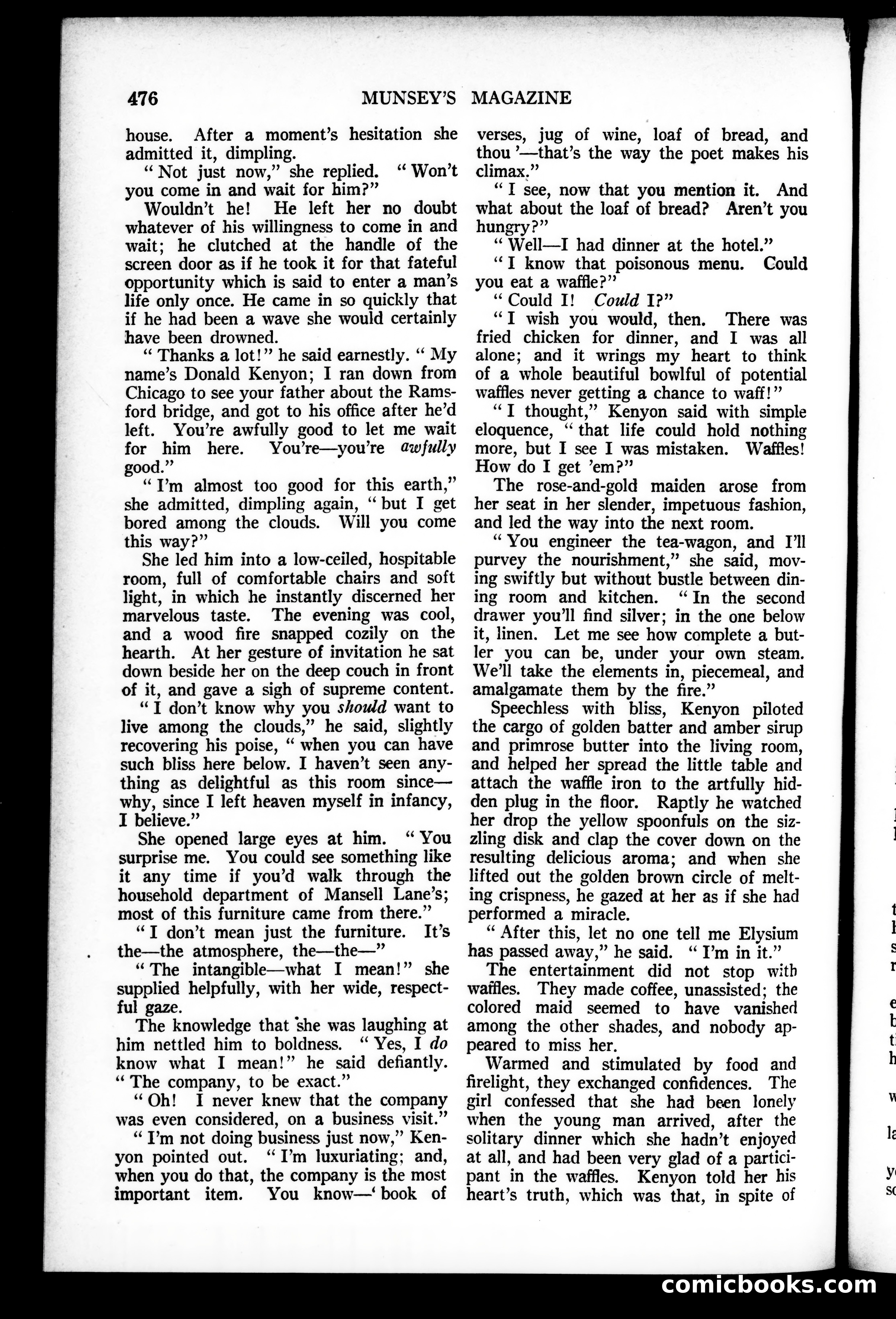 Munsey's Magazine, December 1927 — page 92 of 192