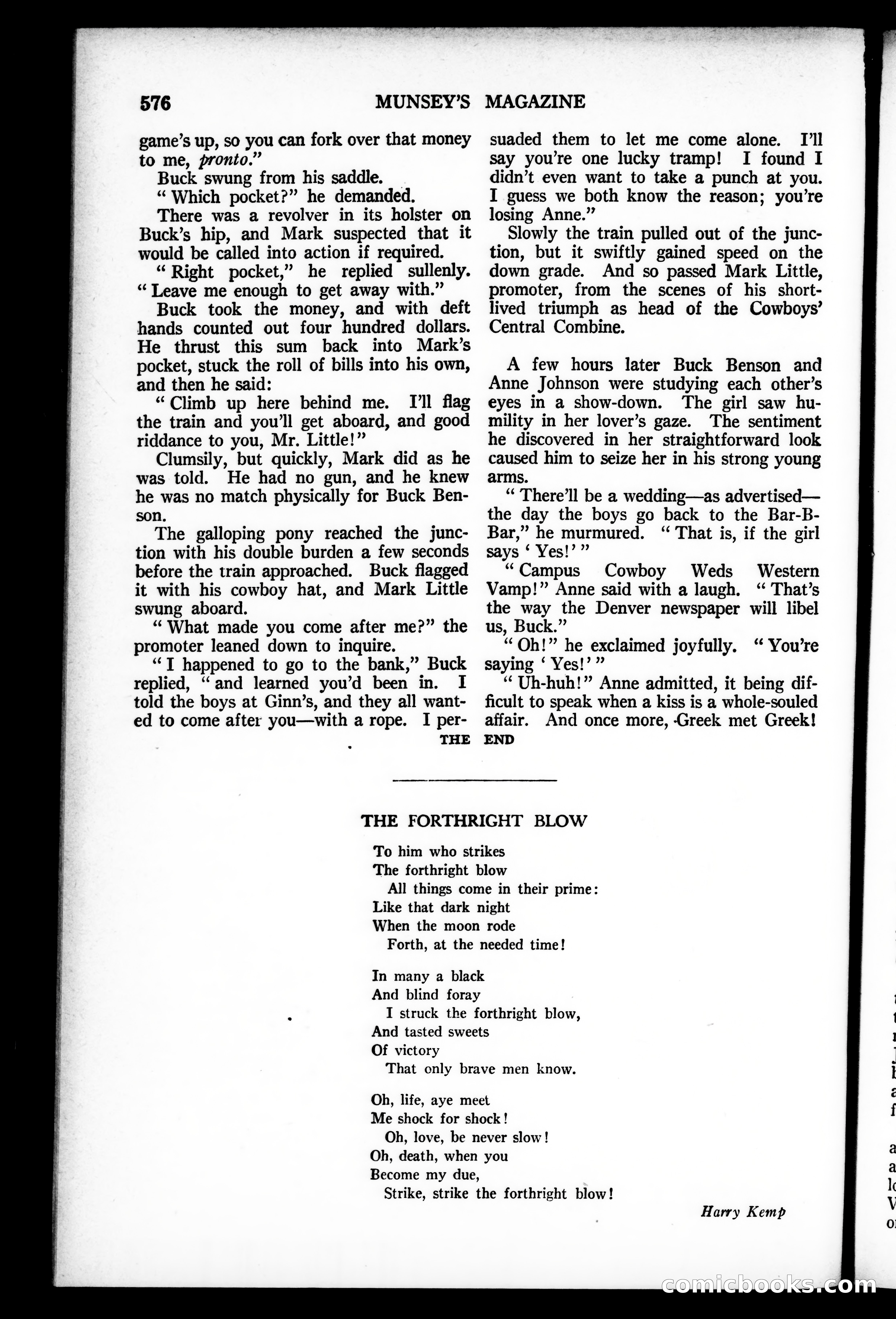 Munsey's Magazine, December 1927 — page 192 of 192