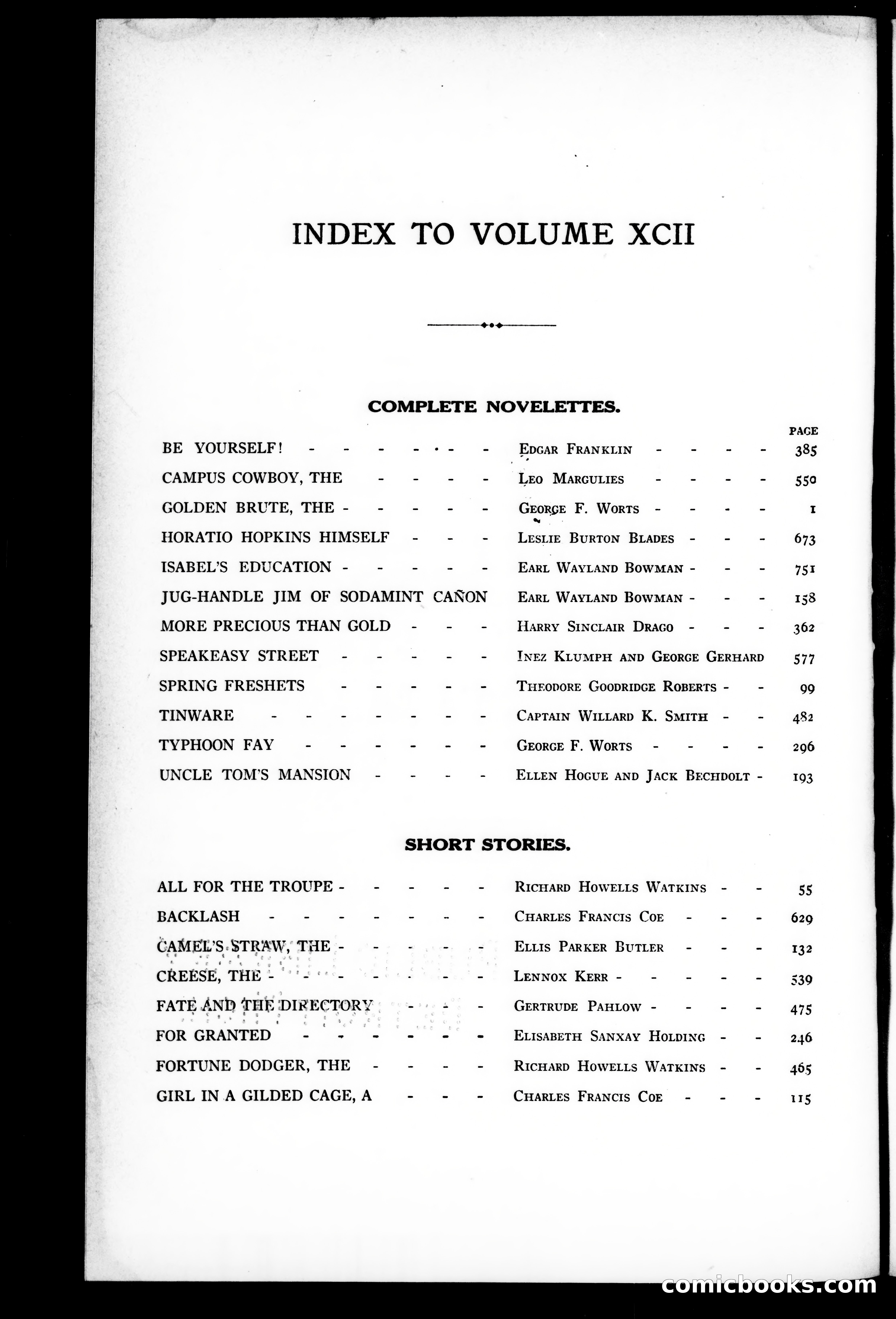 Munsey's Magazine, Volume XCII — page 2 of 5