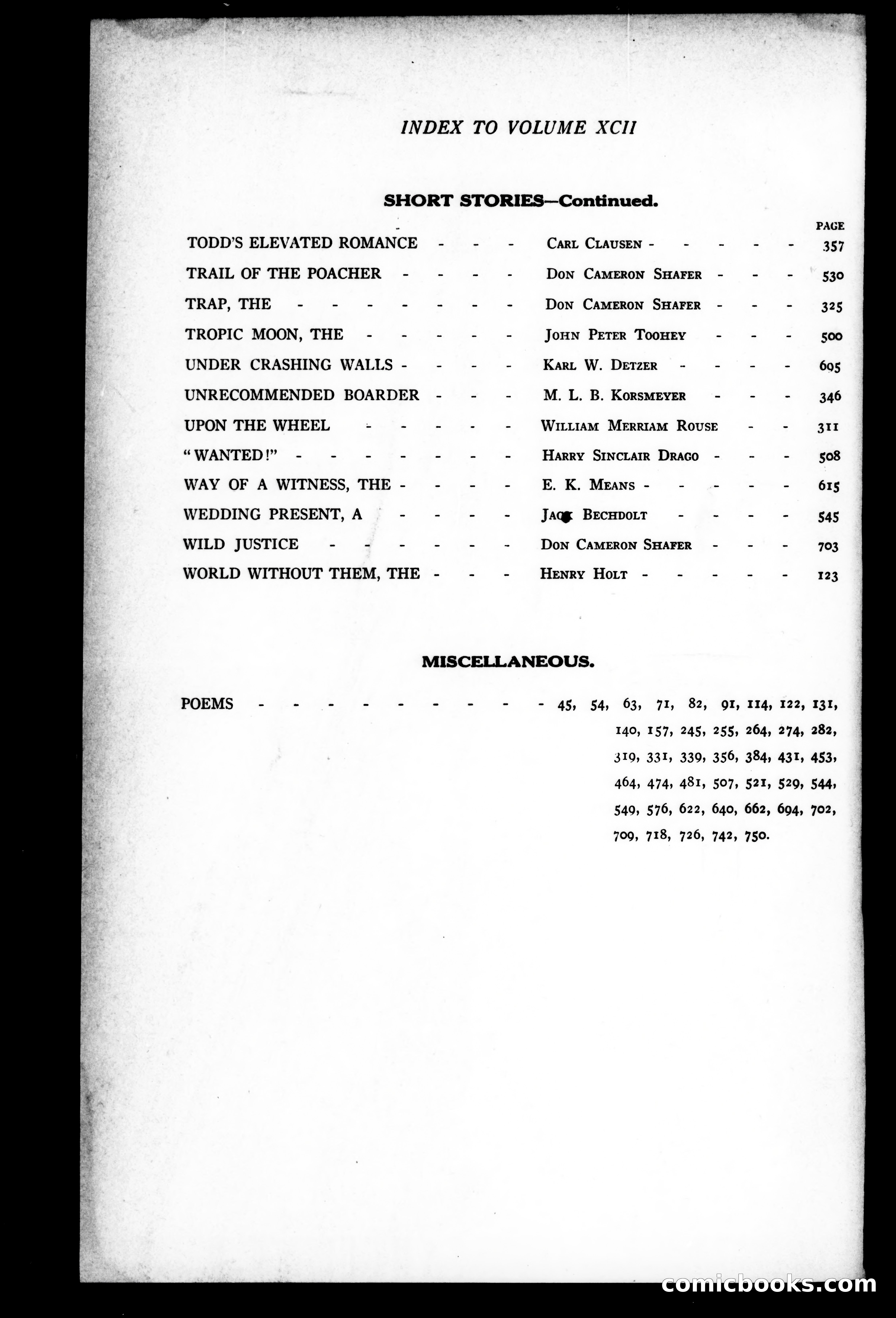 Munsey's Magazine, Volume XCII — page 4 of 5