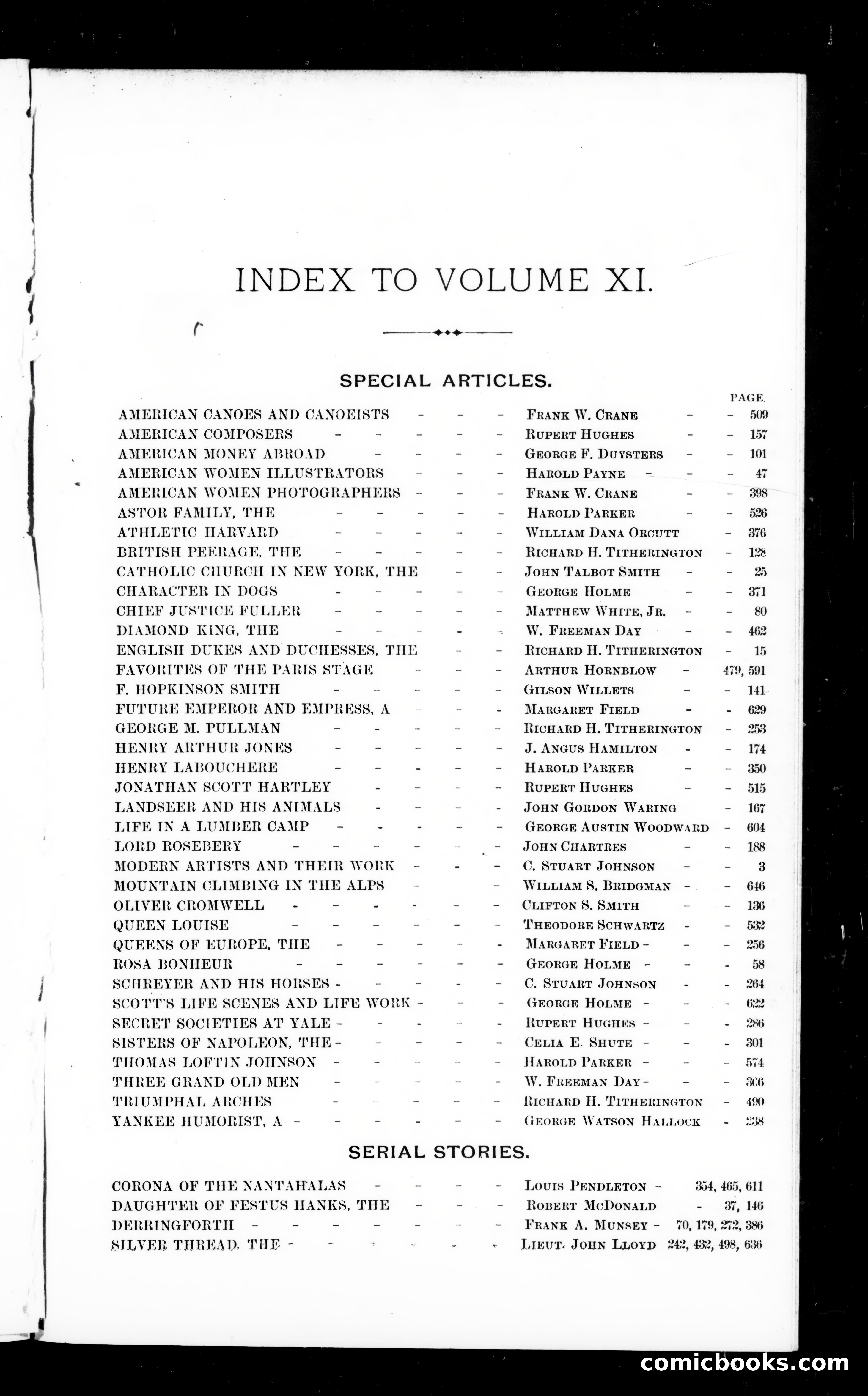 Munsey's Magazine, Volume XI (1894) — page 1 of 3