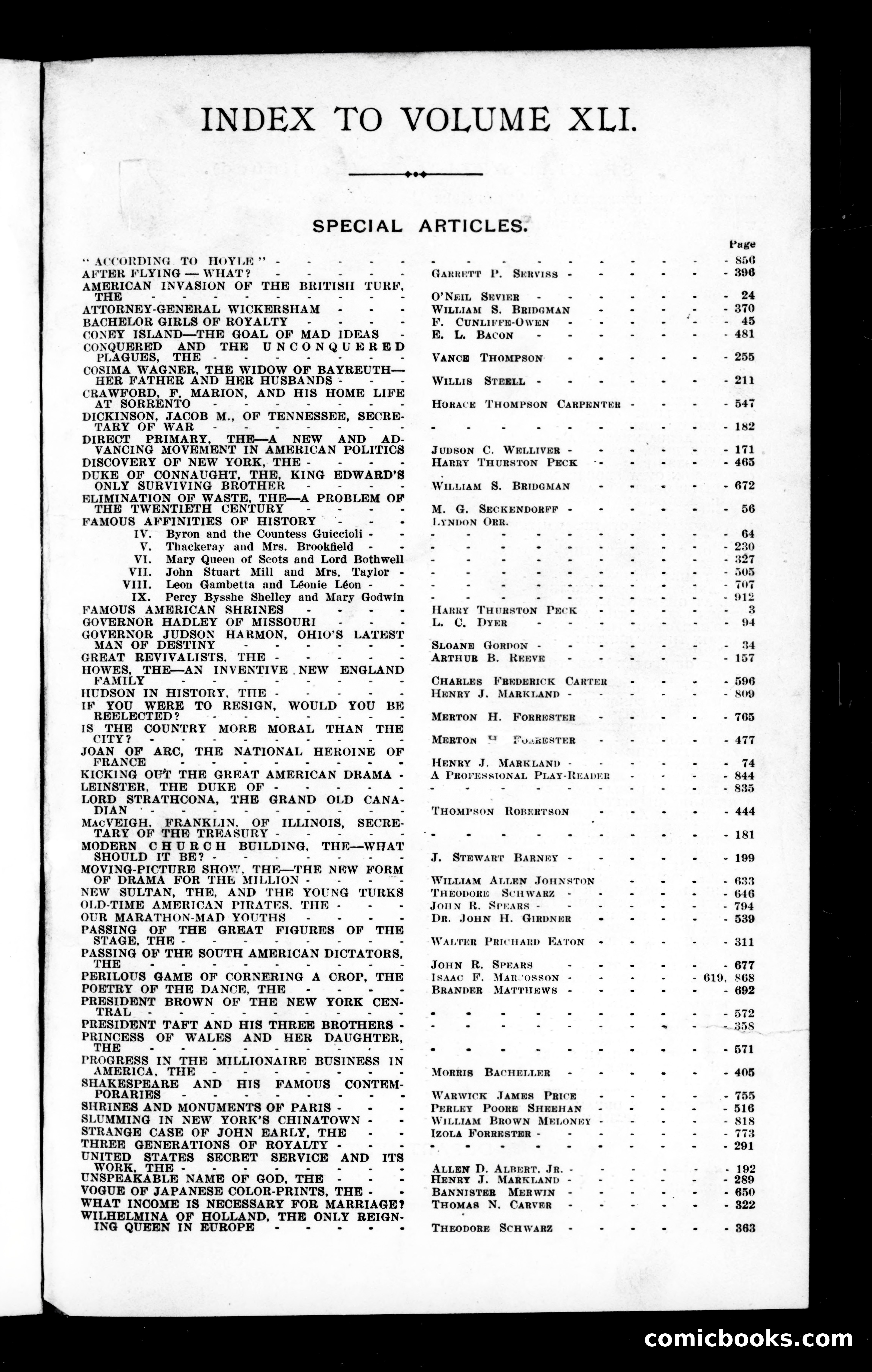 Munsey's Magazine, Volume 41 (1909) — page 1 of 3