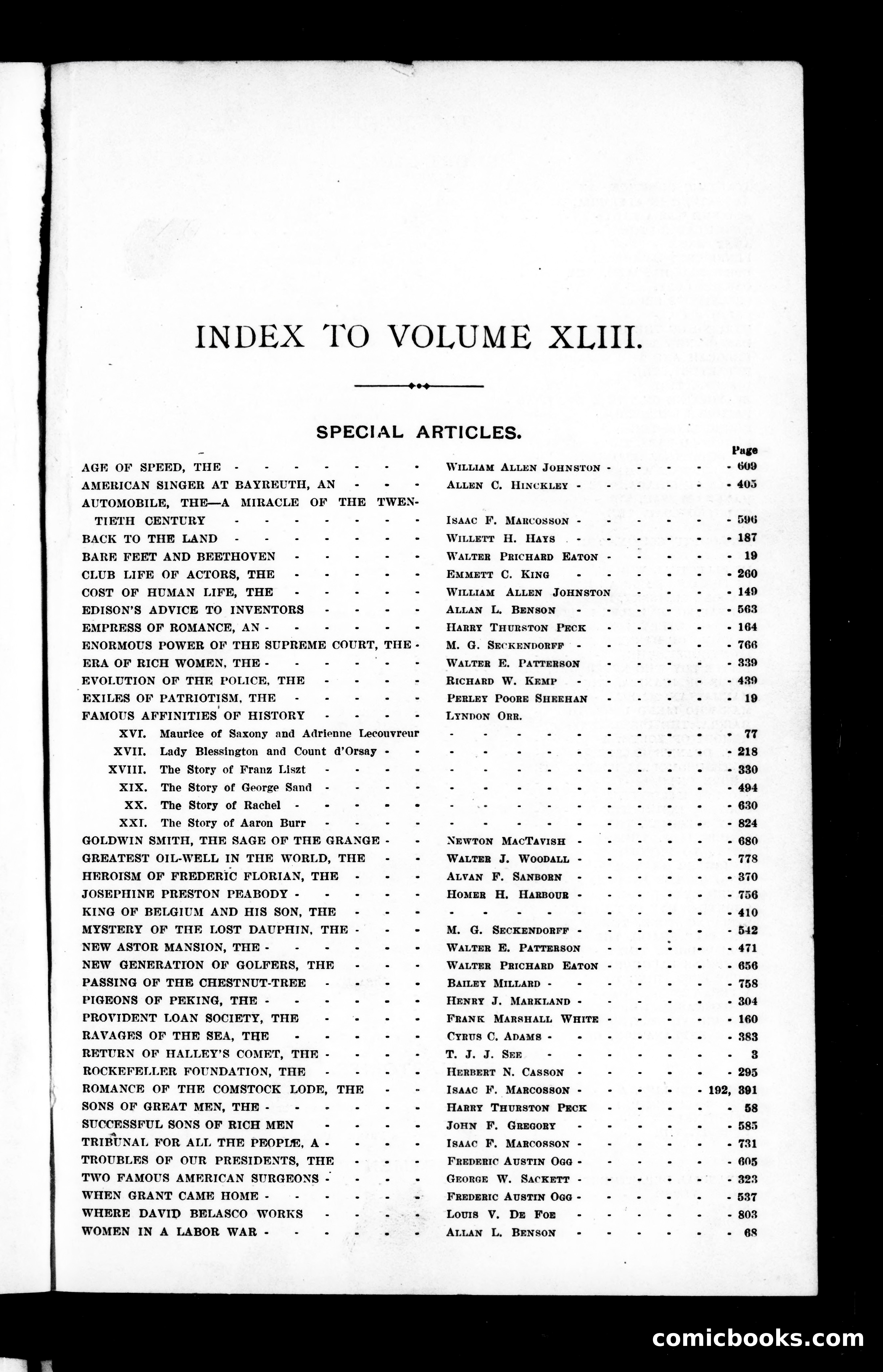 Munsey's Magazine, Volume XLIII — page 1 of 3
